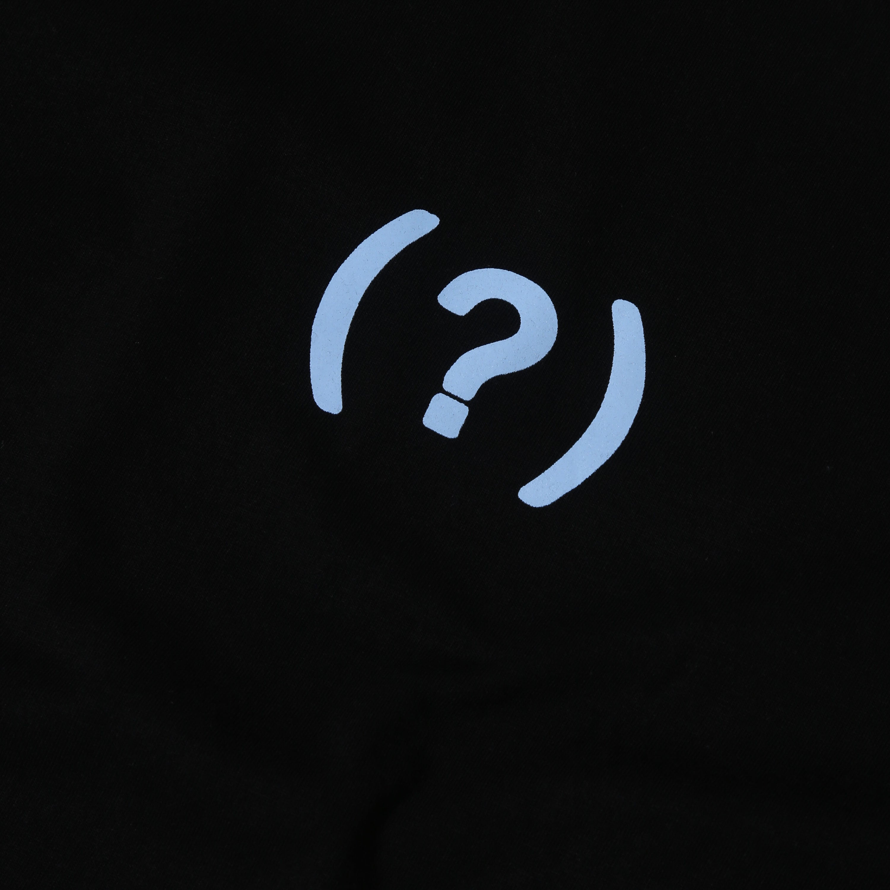 Reality Club - Question Mark - T-shirt - Black