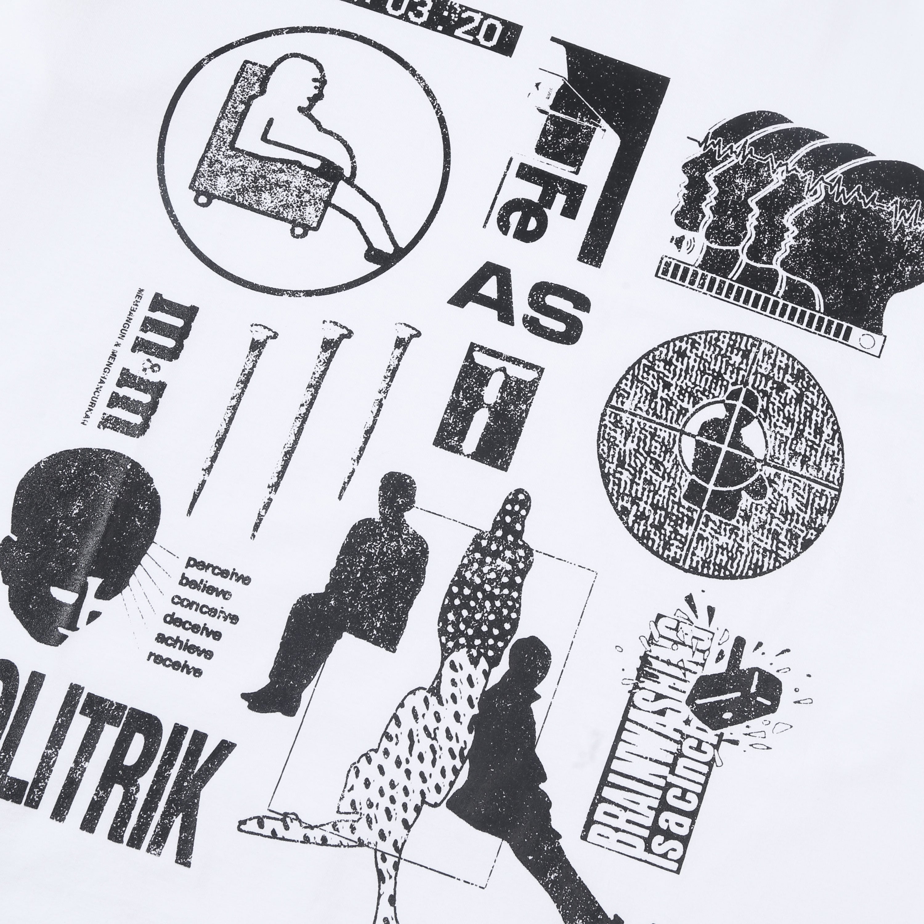 .Feast - Politrik - T-shirt - White