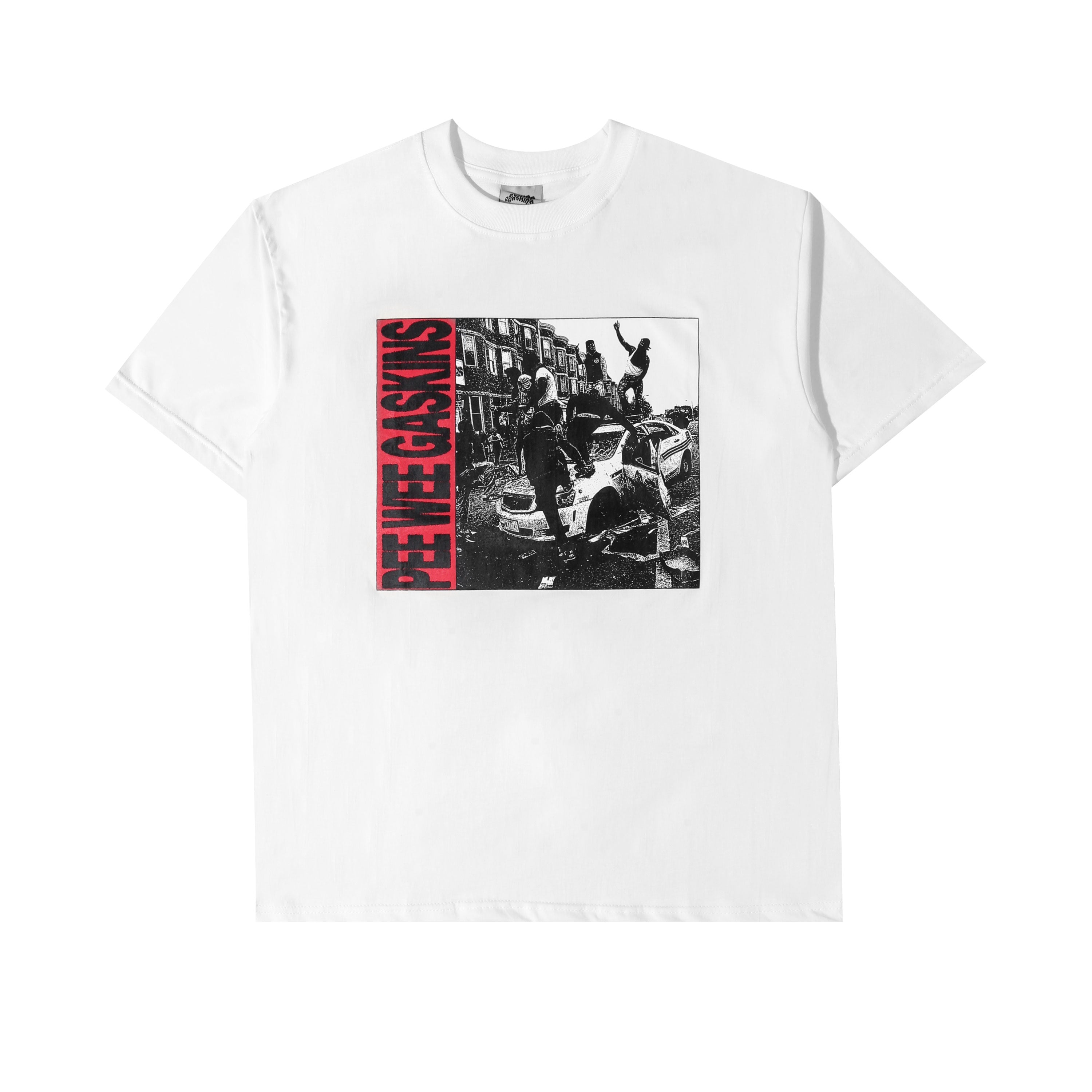 Pee Wee Gaskins - Riot - T-shirt - White