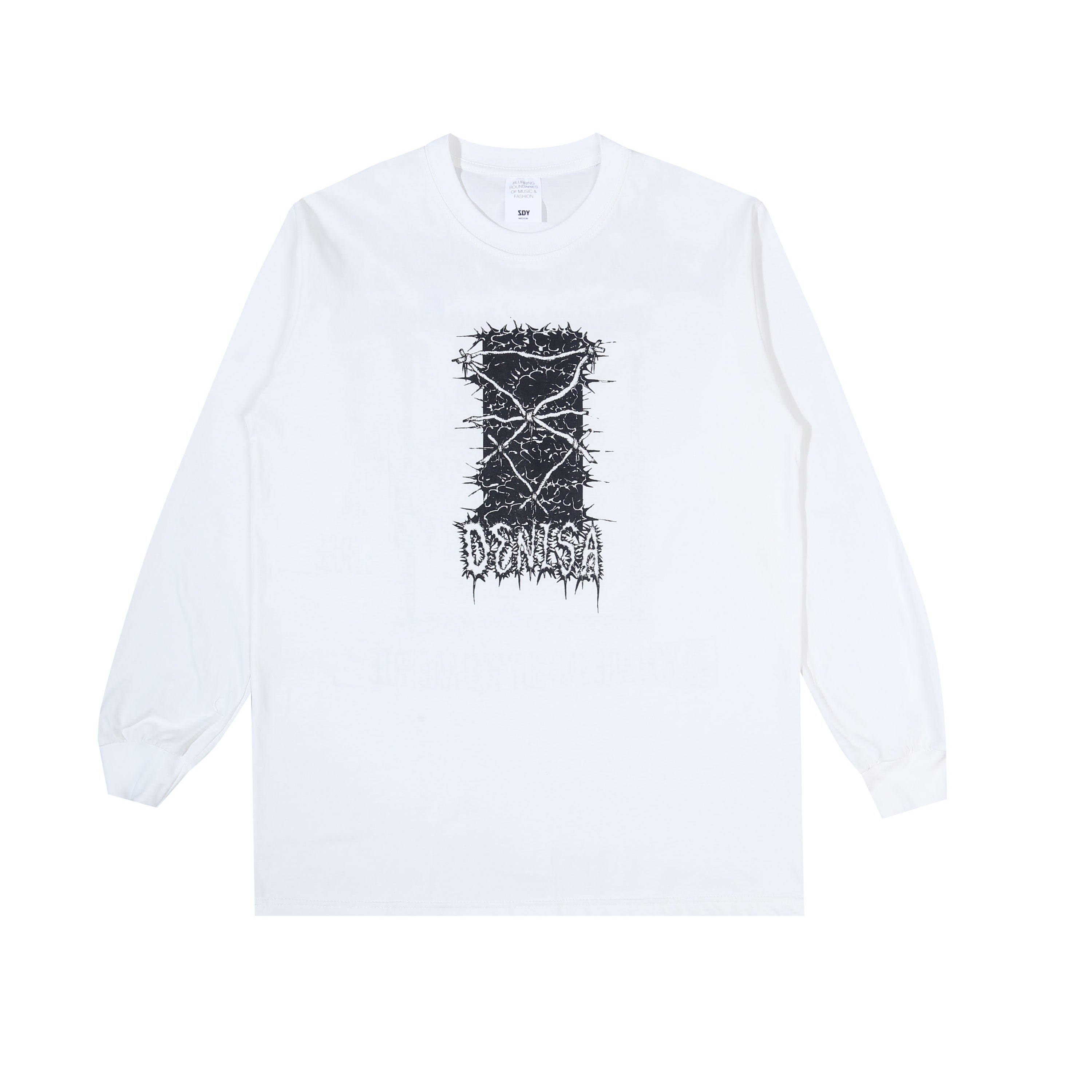 Denisa - Service Call Longsleeve - T-shirt - White
