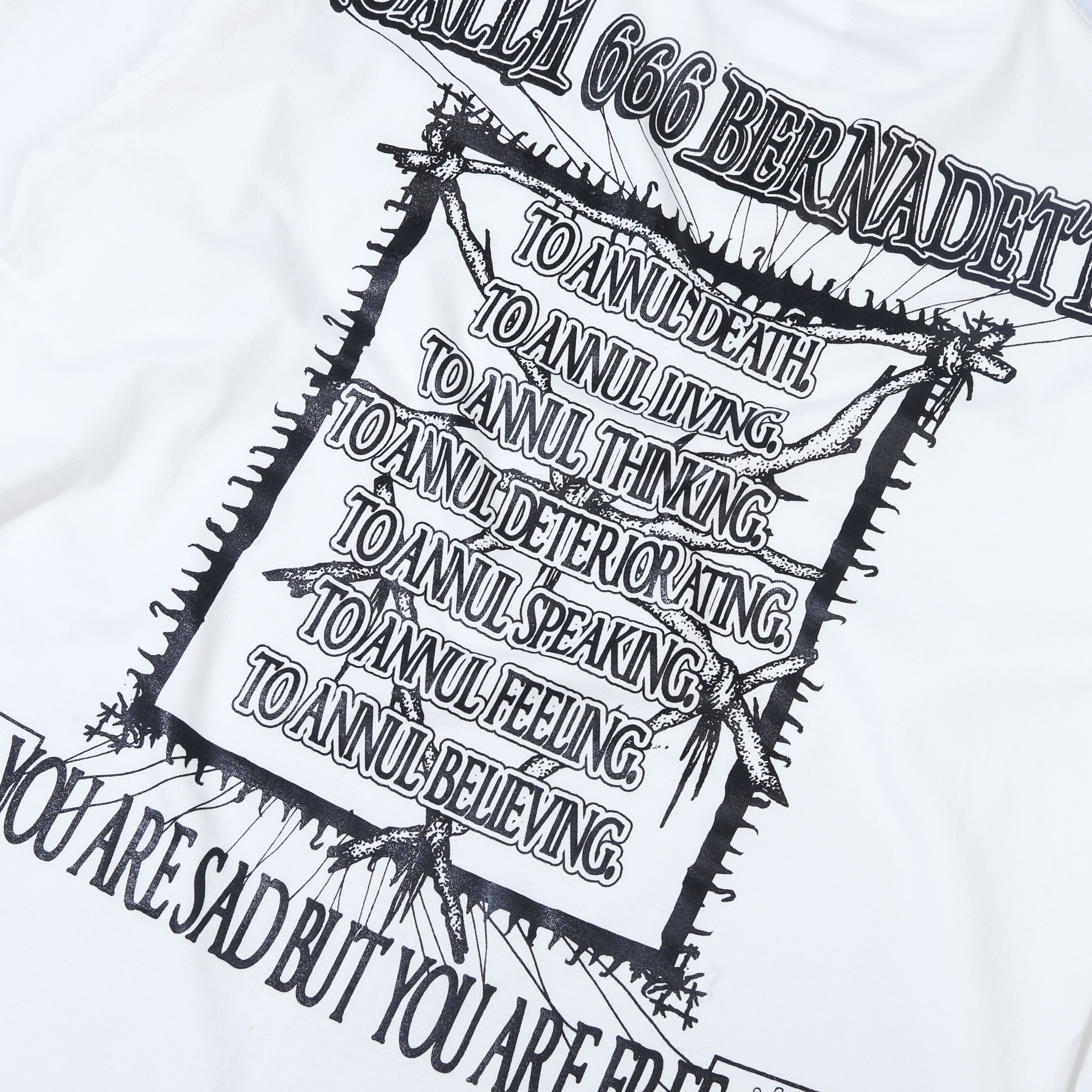 Denisa - Service Call Longsleeve - T-shirt - White