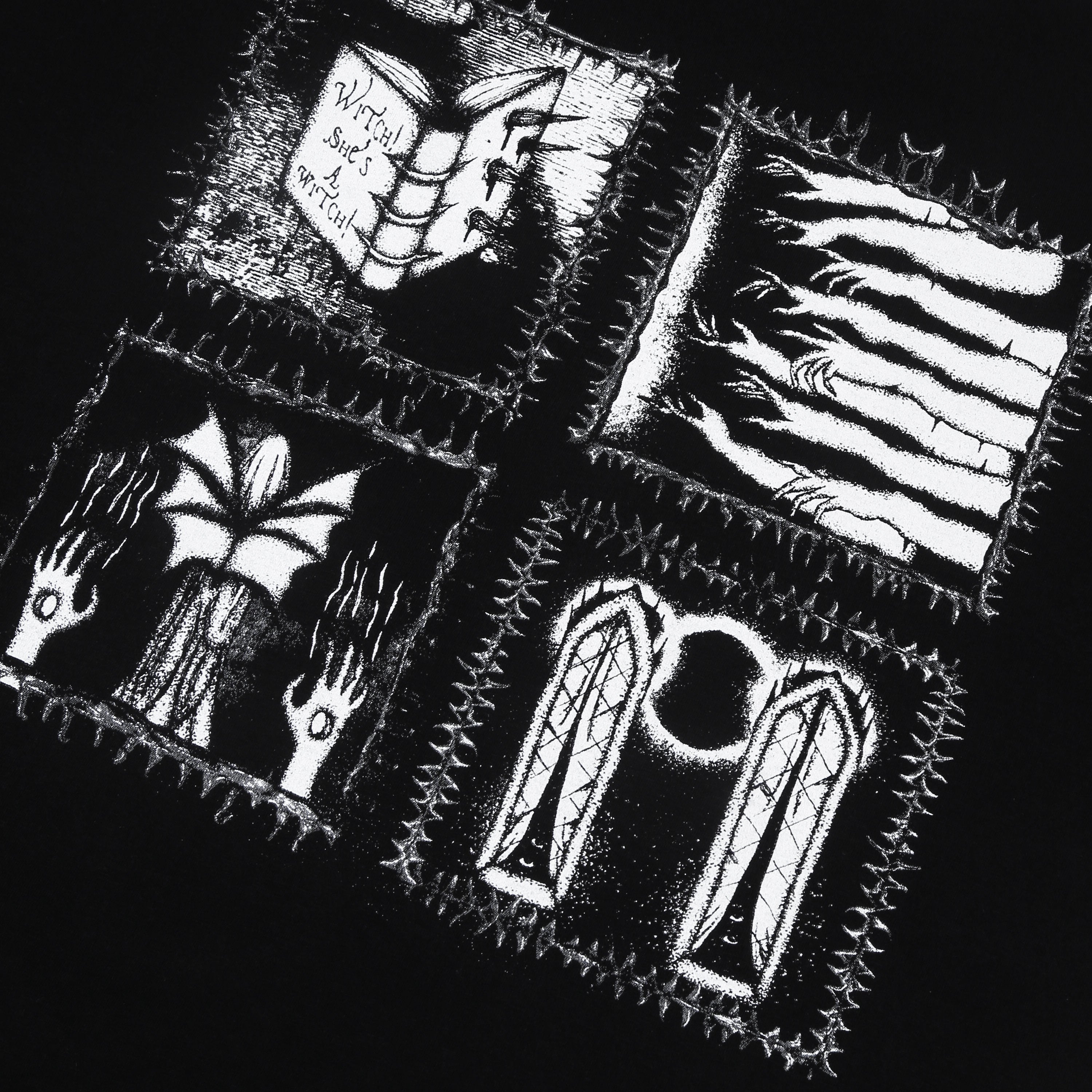 Denisa - Witches - T-shirt - Black