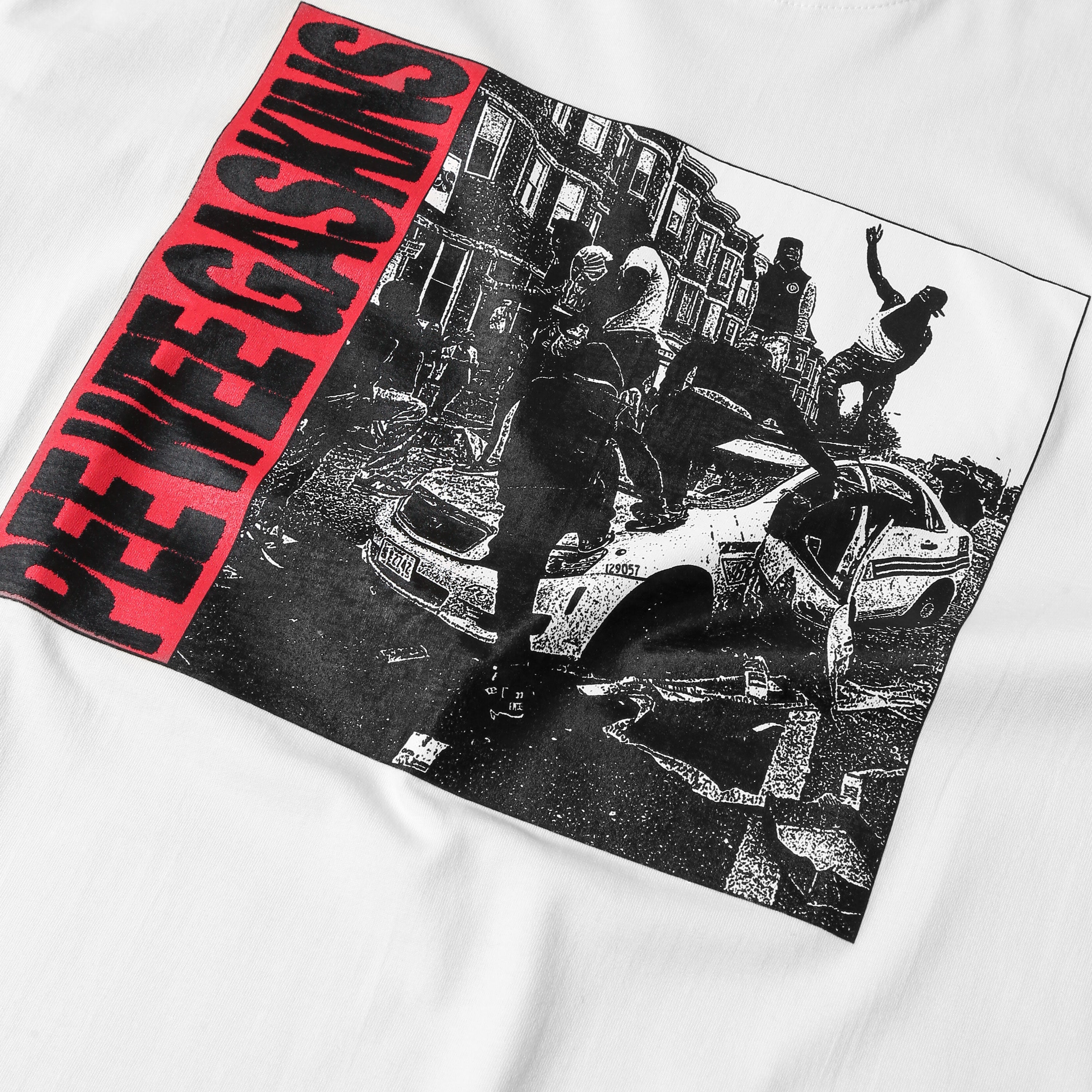 Pee Wee Gaskins - Riot - T-shirt - White