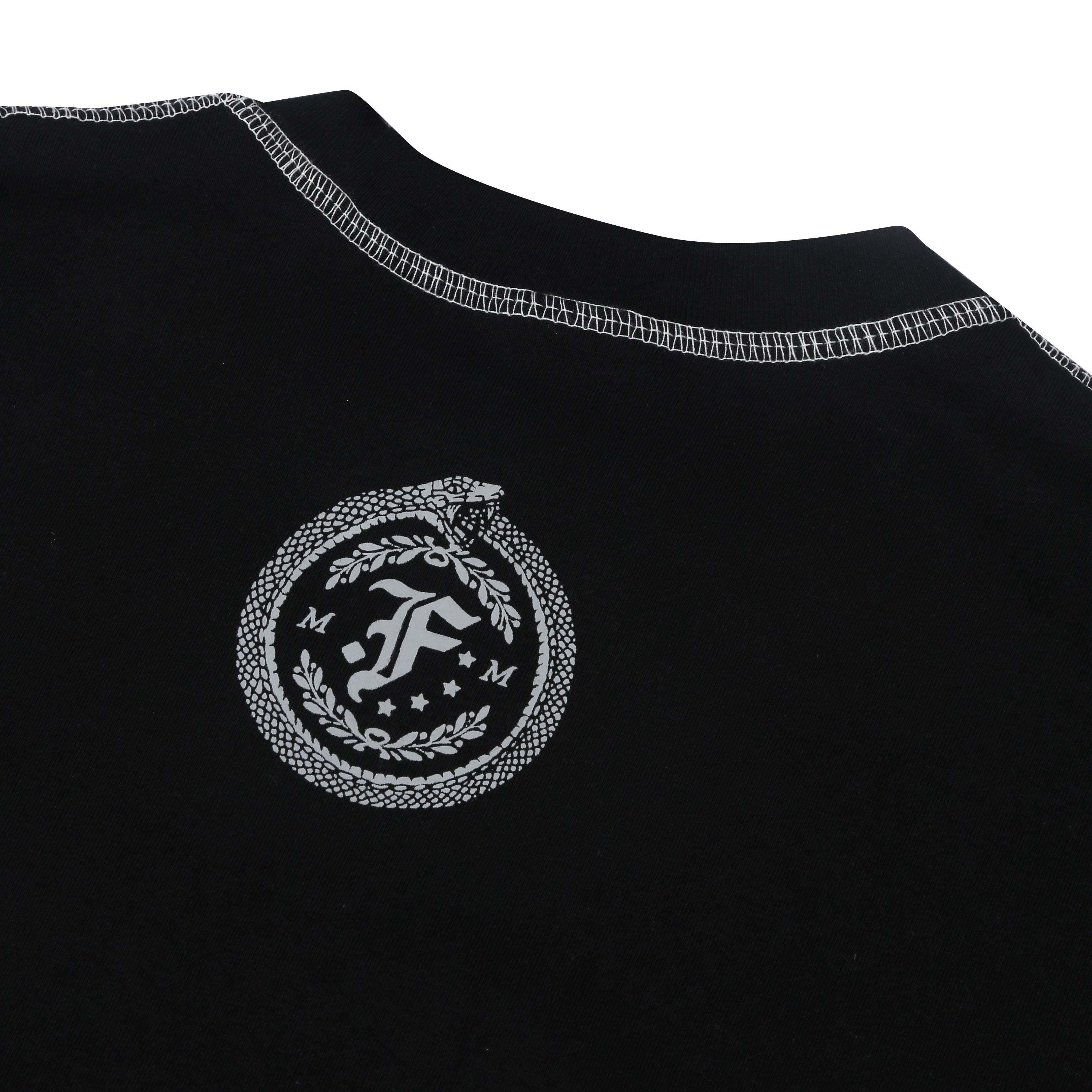 .Feast - Gajah Semut Manusia Longsleeve Crop - T-shirt - Black