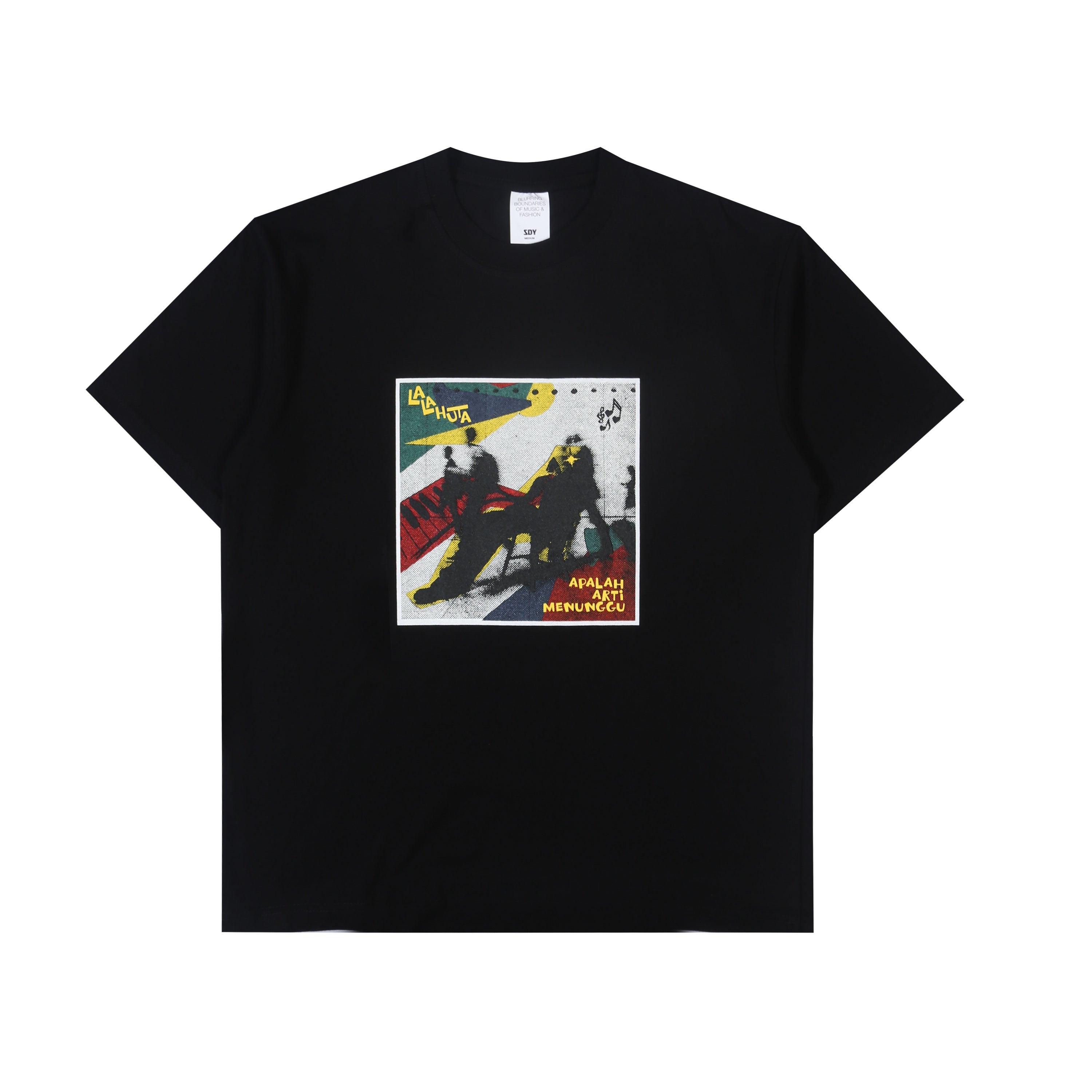 Lalahuta - Apalah Arti Menunggu - T-shirt - Black