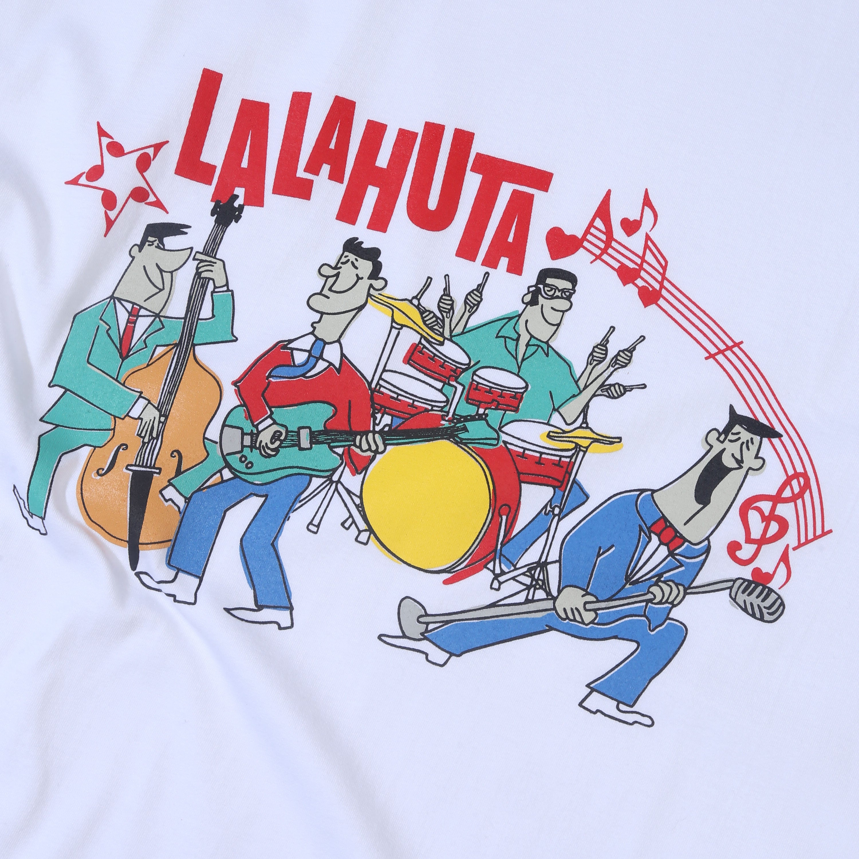 Lalahuta - Jamming - T-shirt - White