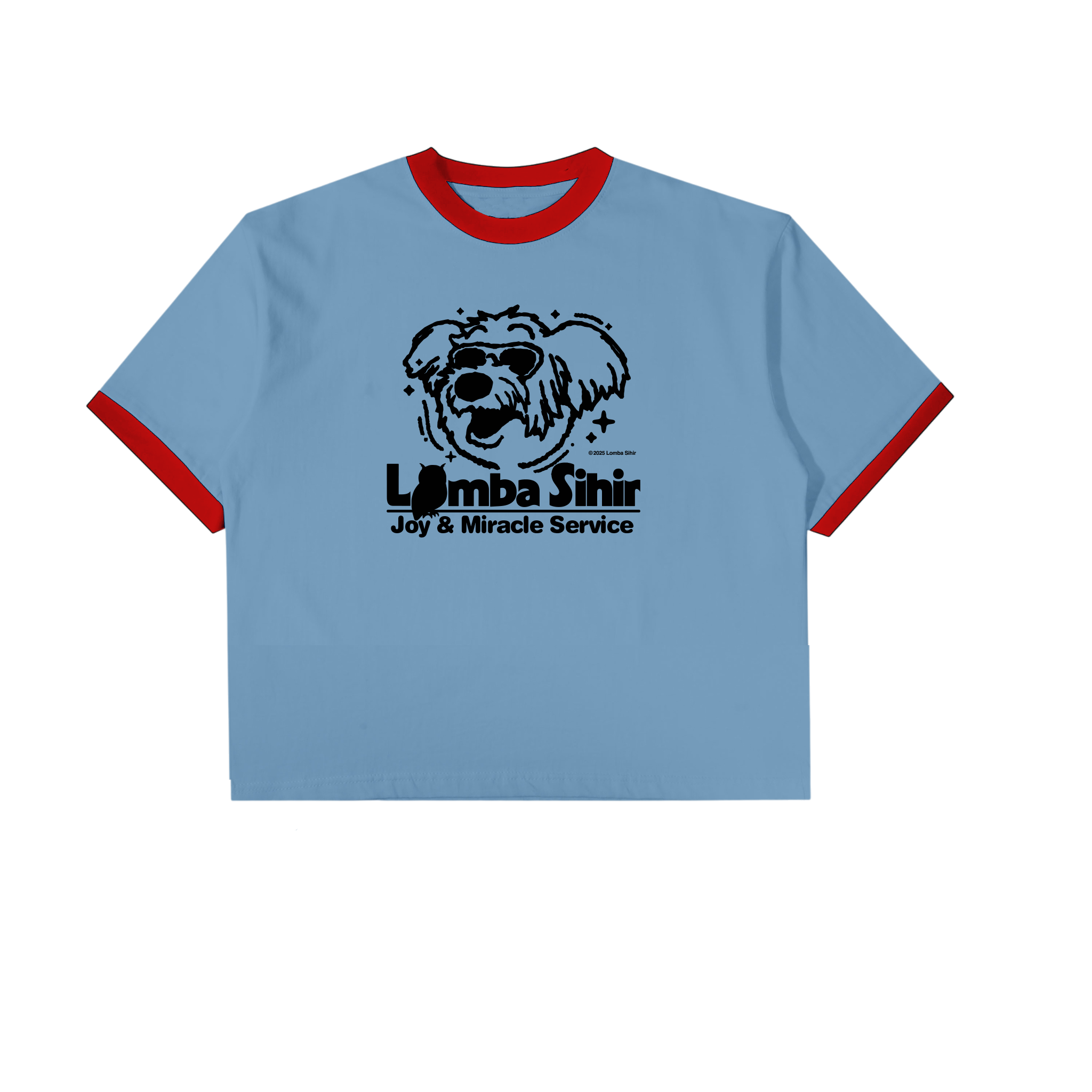 Lomba Sihir - Joy and Miracle Service - Baby Tee - Blue