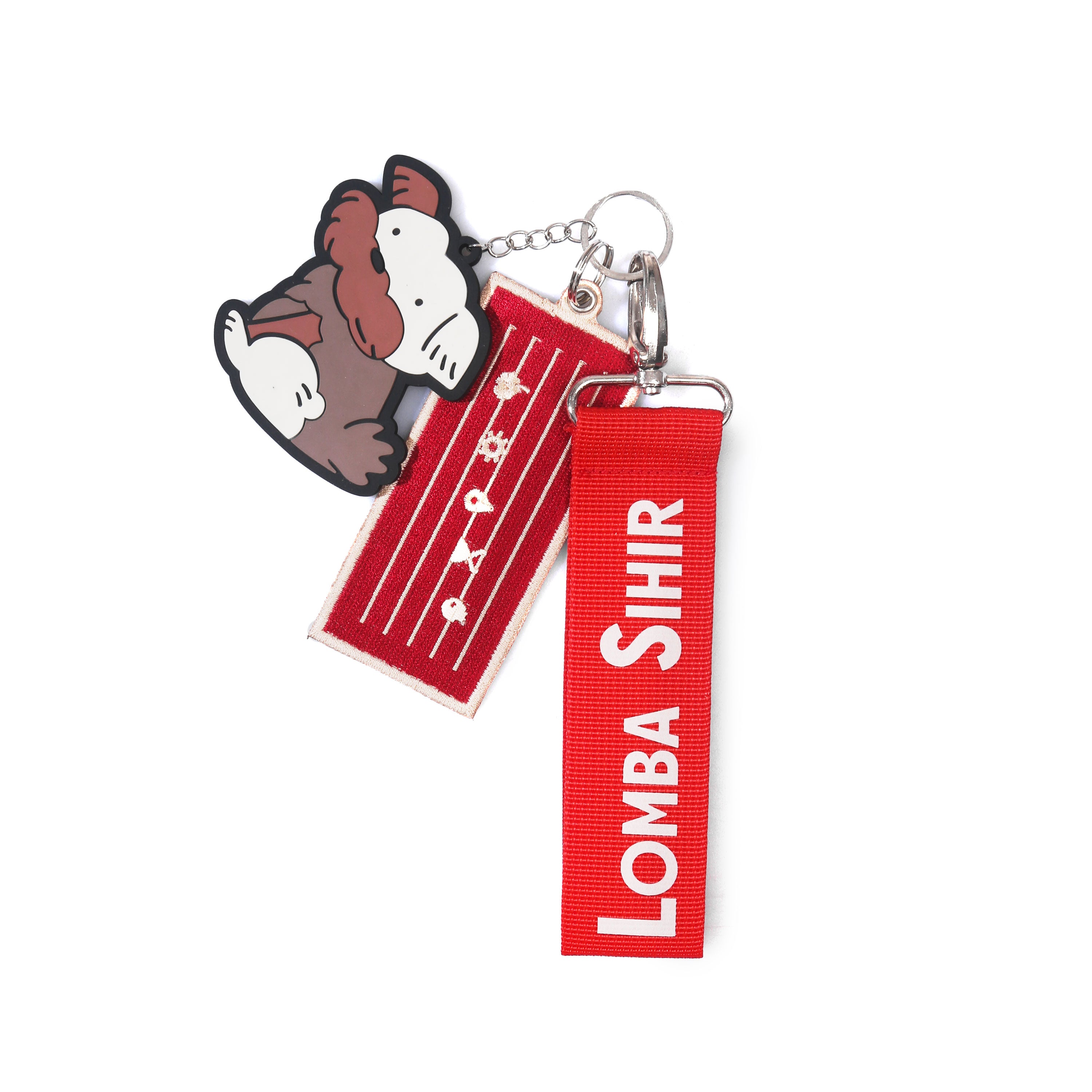 Lomba Sihir - Whisky - Keychain - Maroon