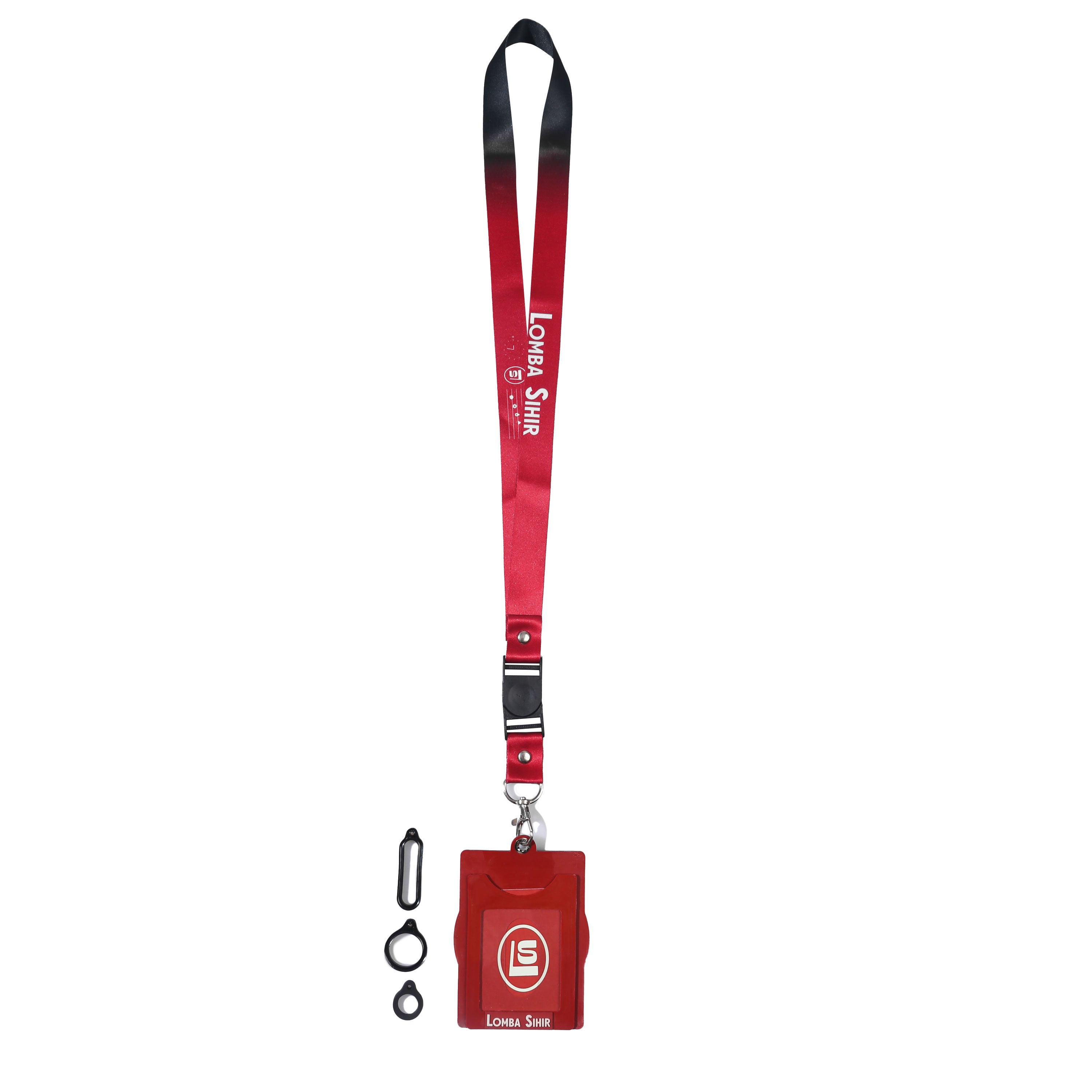 Lomba Sihir - Whisky - Lanyard - Maroon