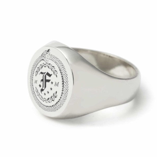 .Feast - Ouroboros - Signet Ring - Silver