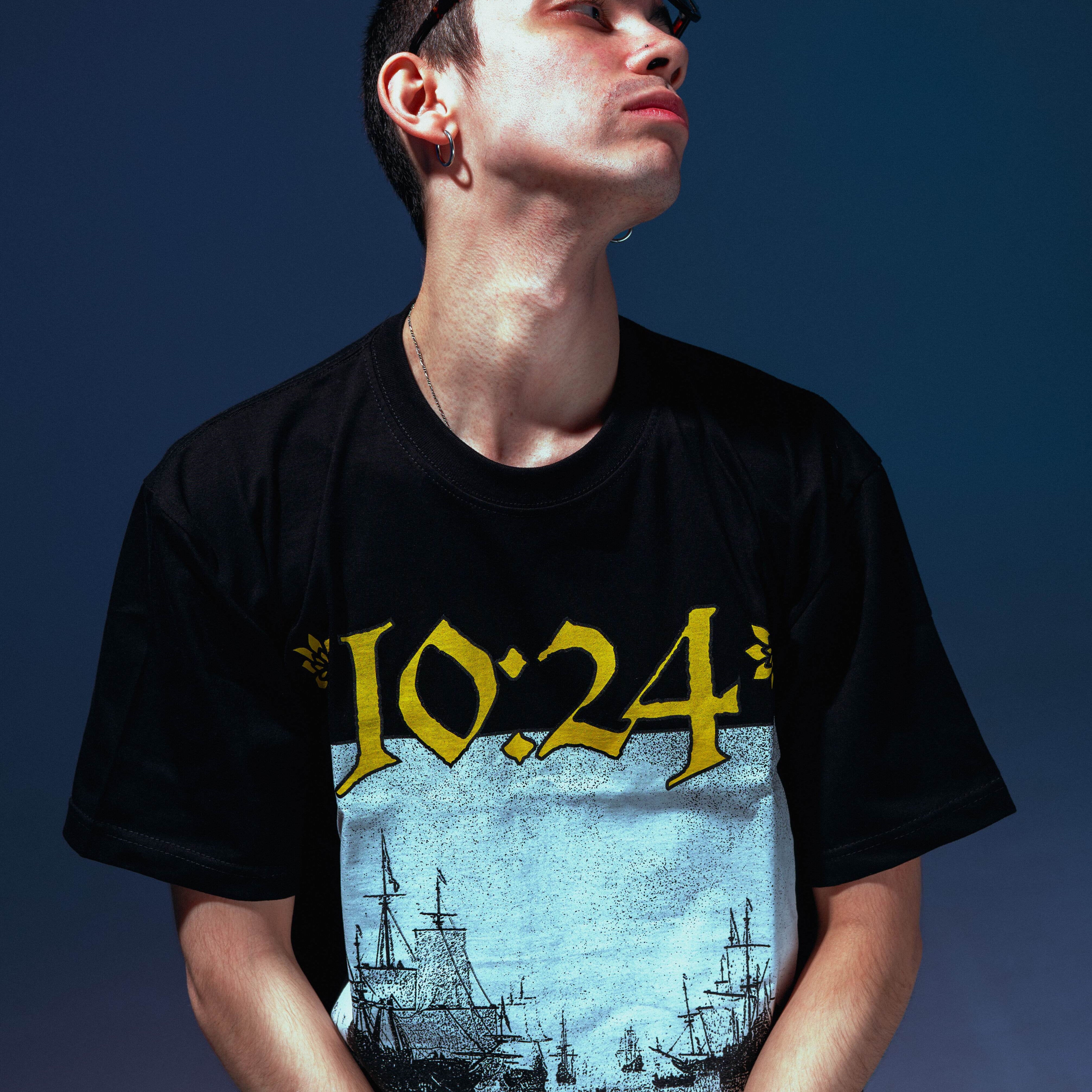 Hindia - 1024 - Boxy T-shirt - Black