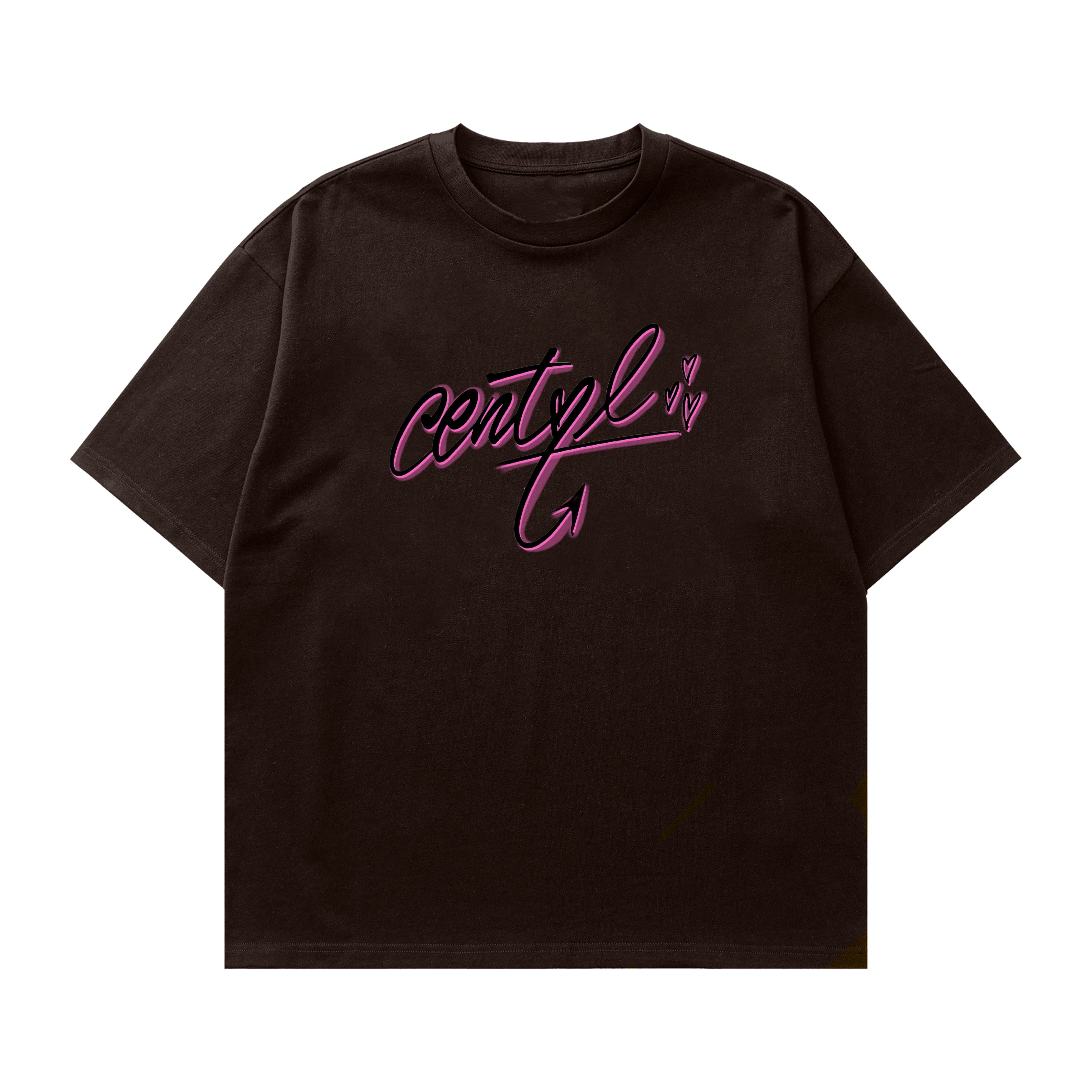 Naykilla - Centyl - Boxy T-shirt - Brown