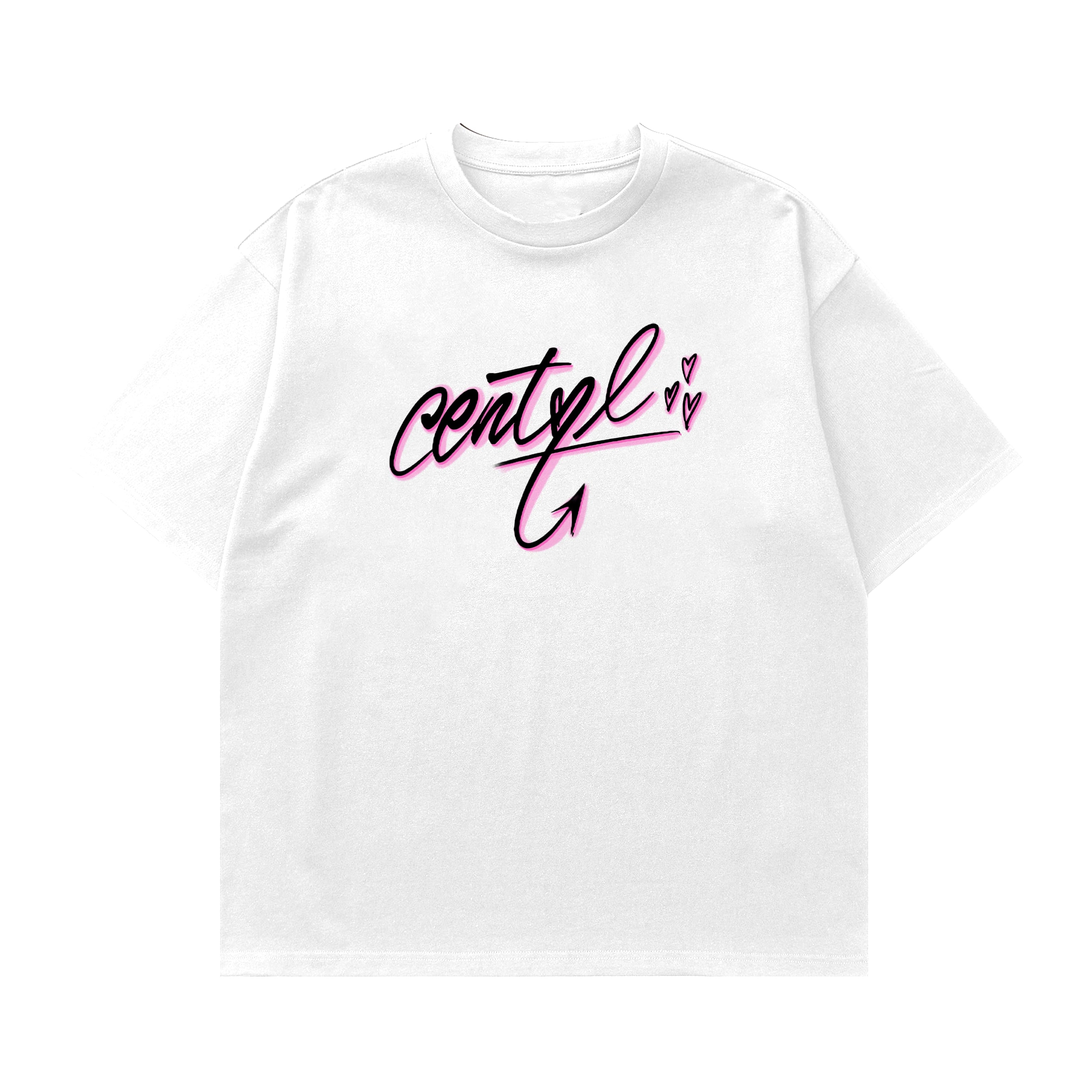 Naykilla - Centyl - Boxy T-shirt - White