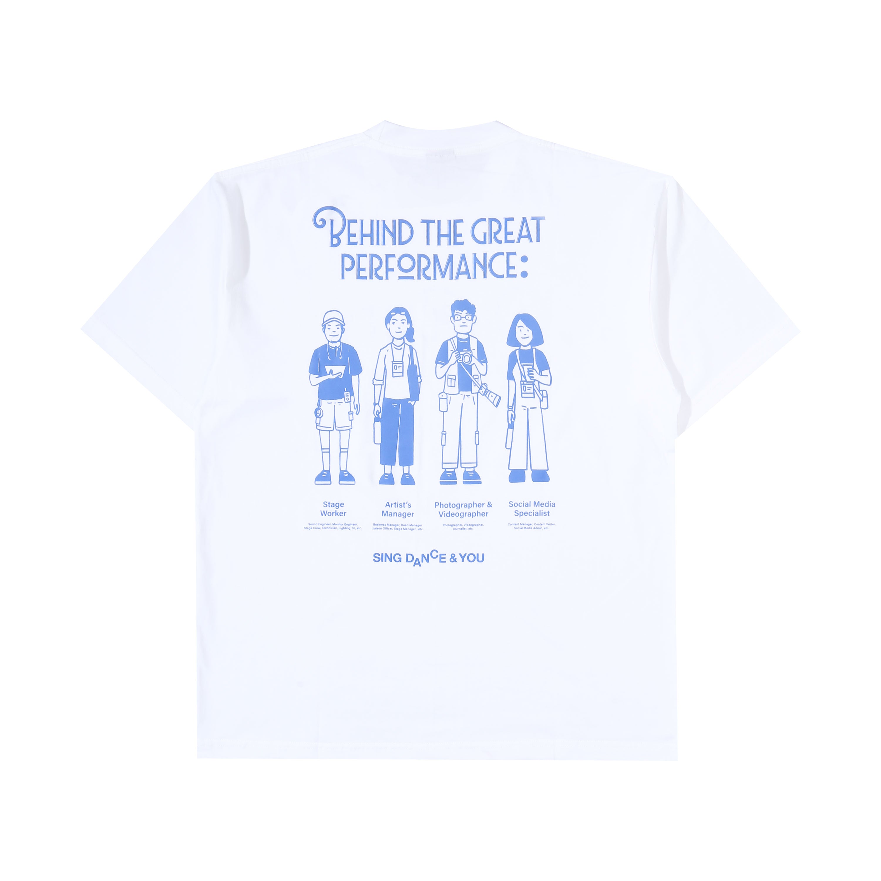 SDY - On Duty - T-shirt - White