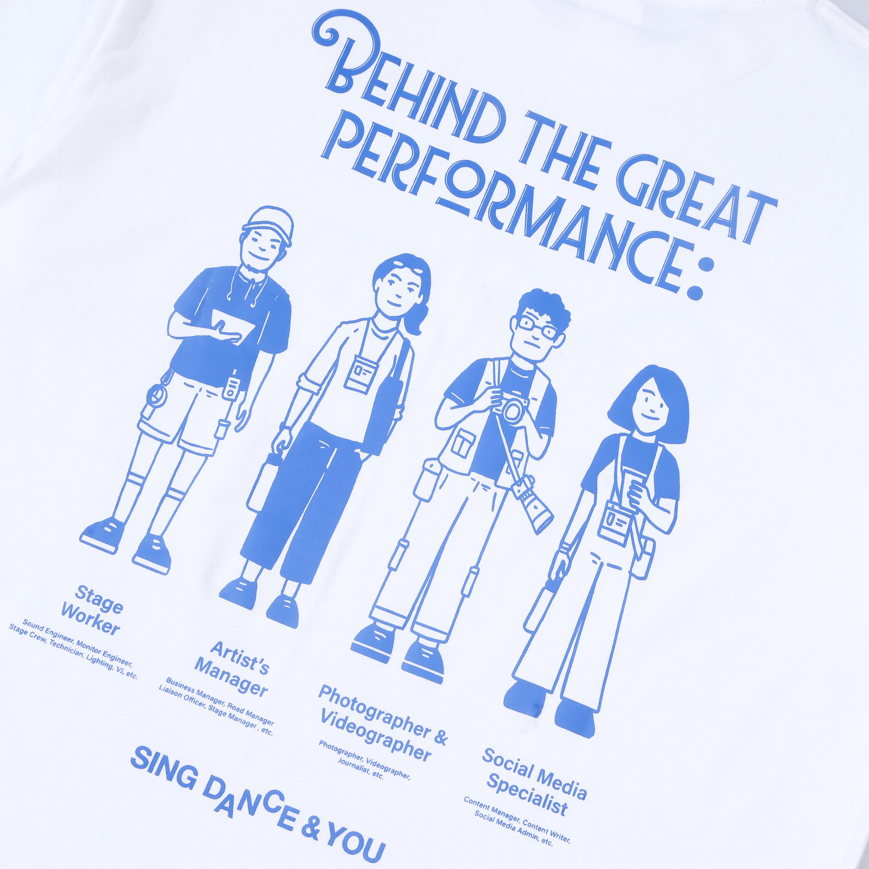 SDY - On Duty - T-shirt - White