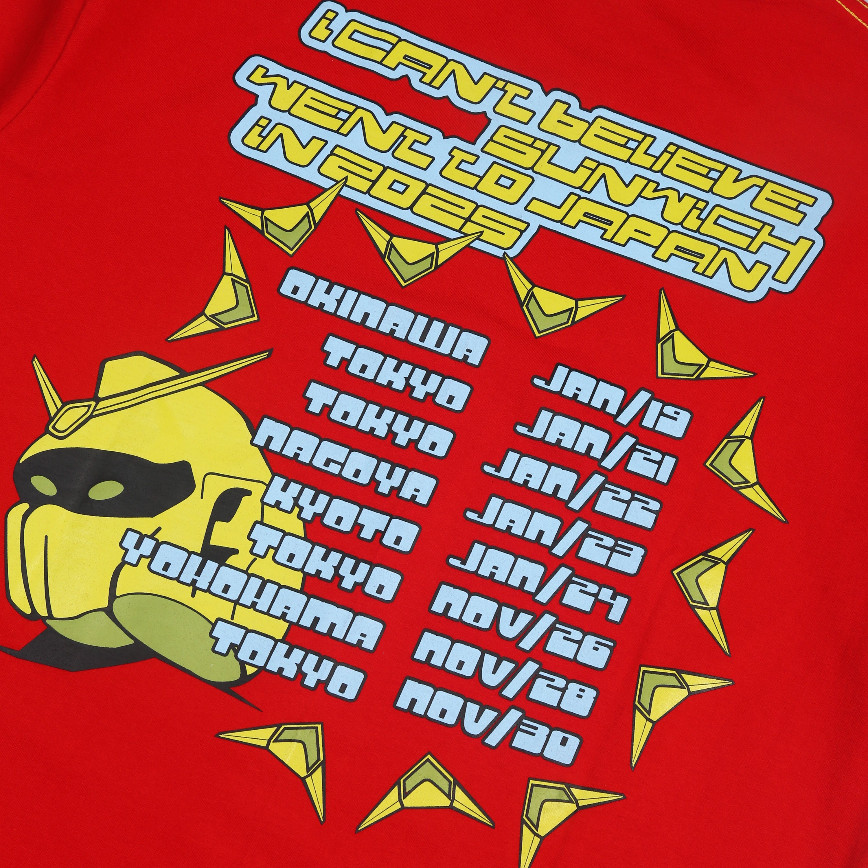 Sunwich - Rockbot - T-shirt - Red