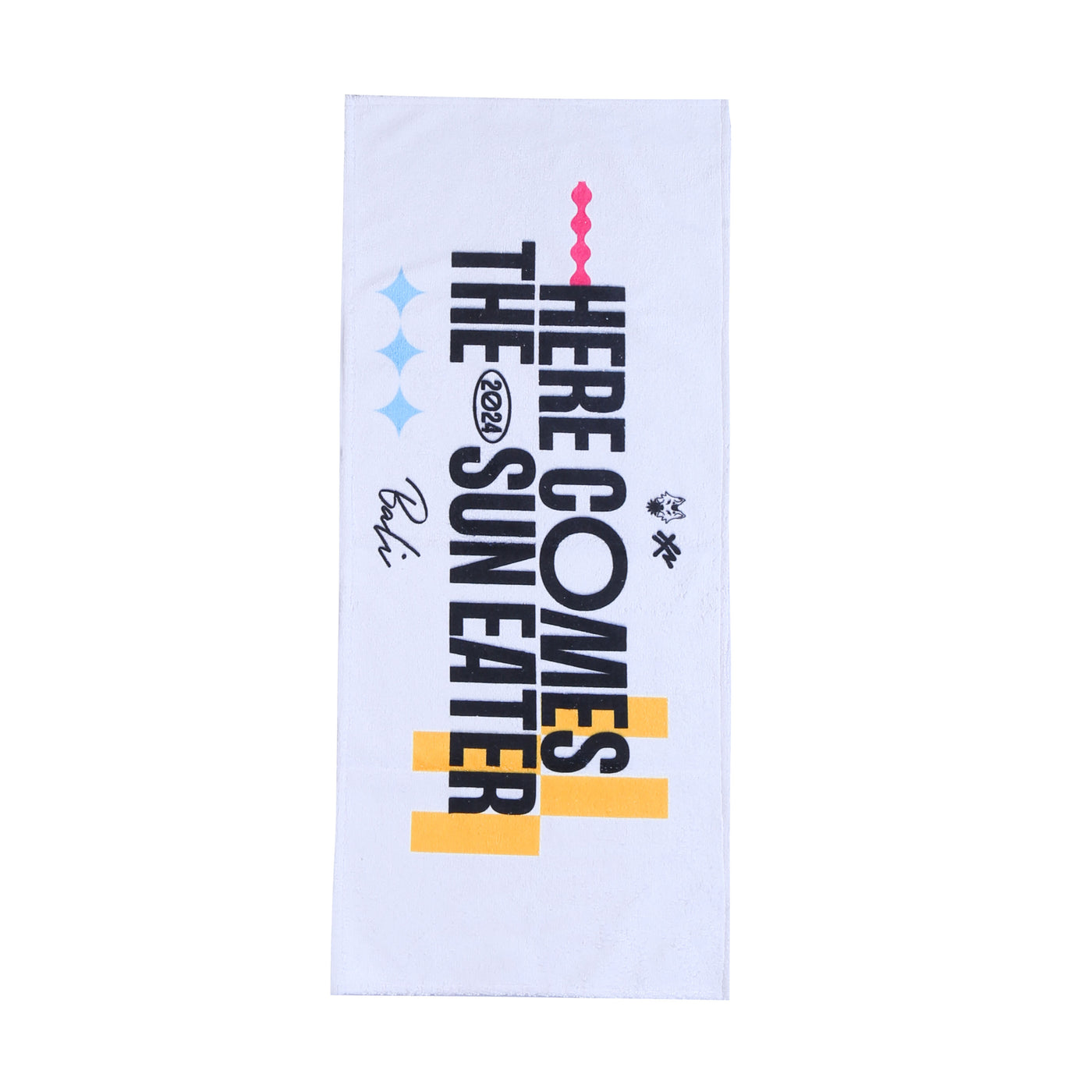 Sun Eater - HCTS 2024 - Towel - White — size chart