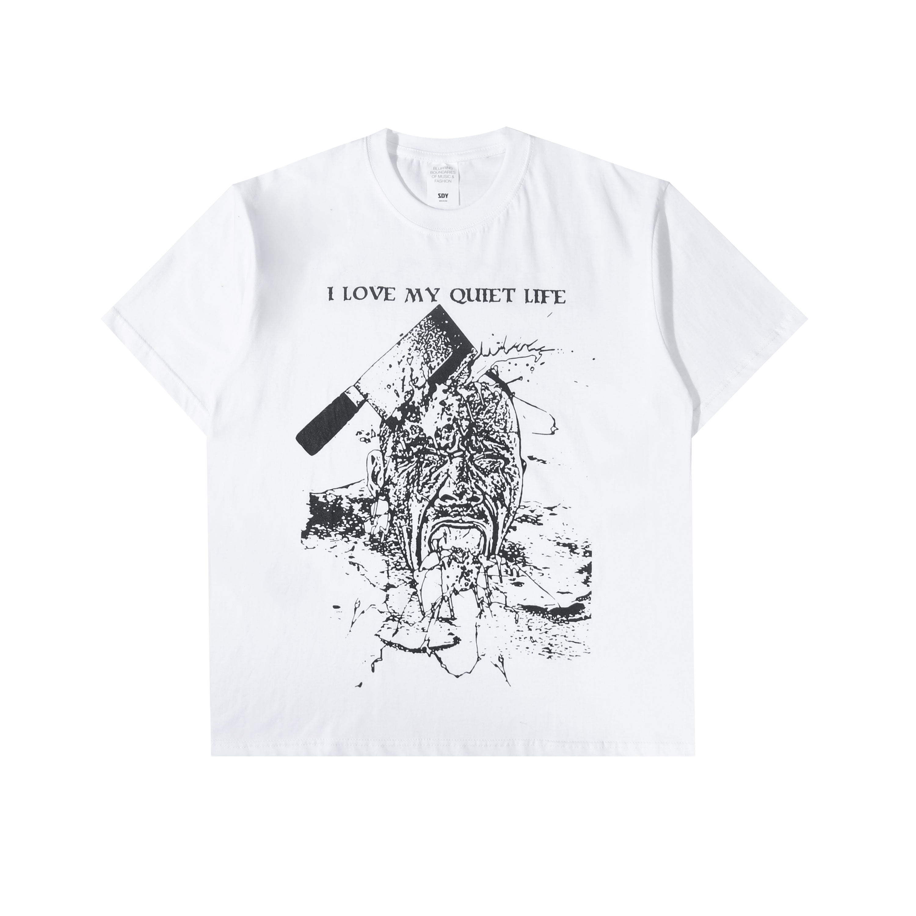 Denisa - Quiet Life - T-shirt - White