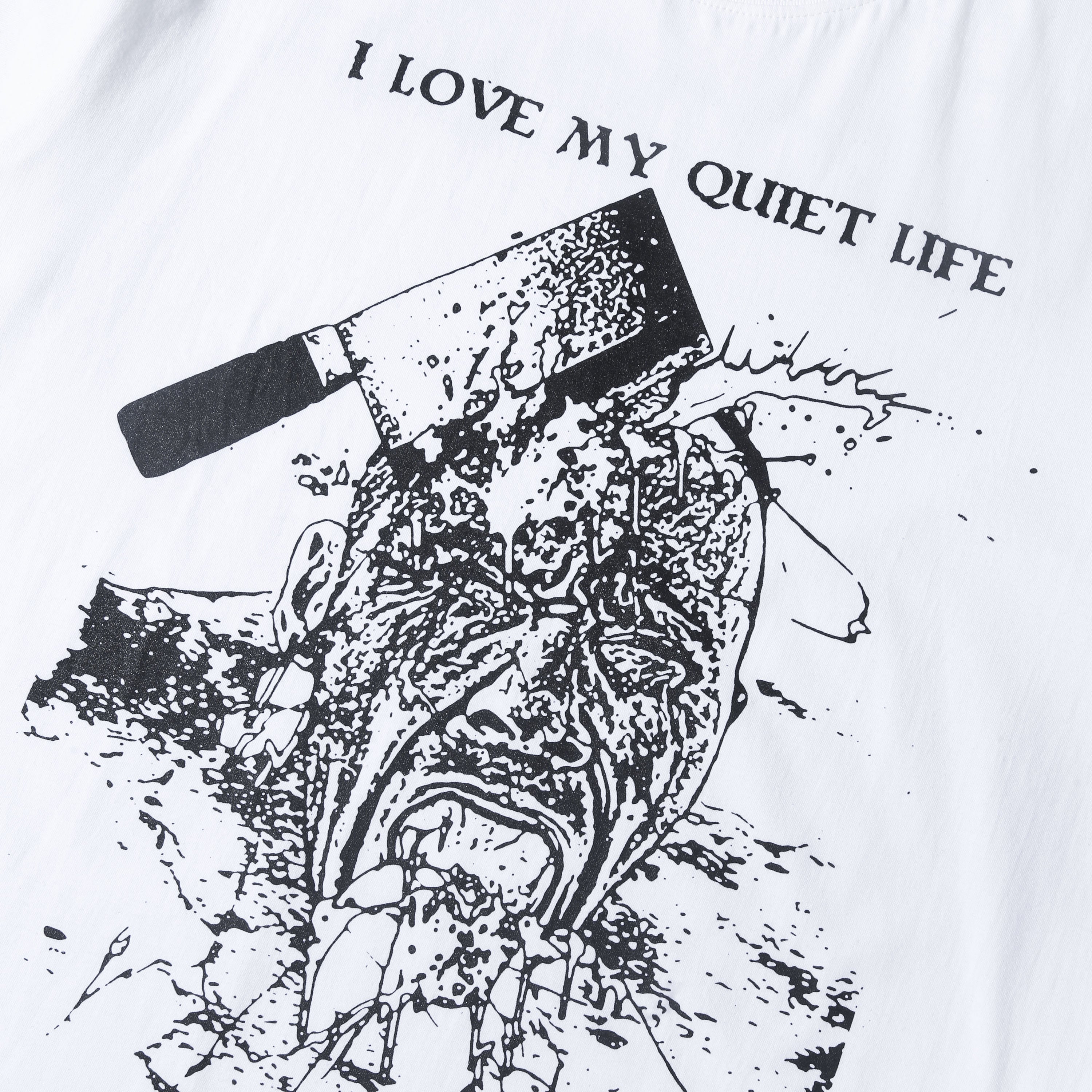 Denisa - Quiet Life - T-shirt - White