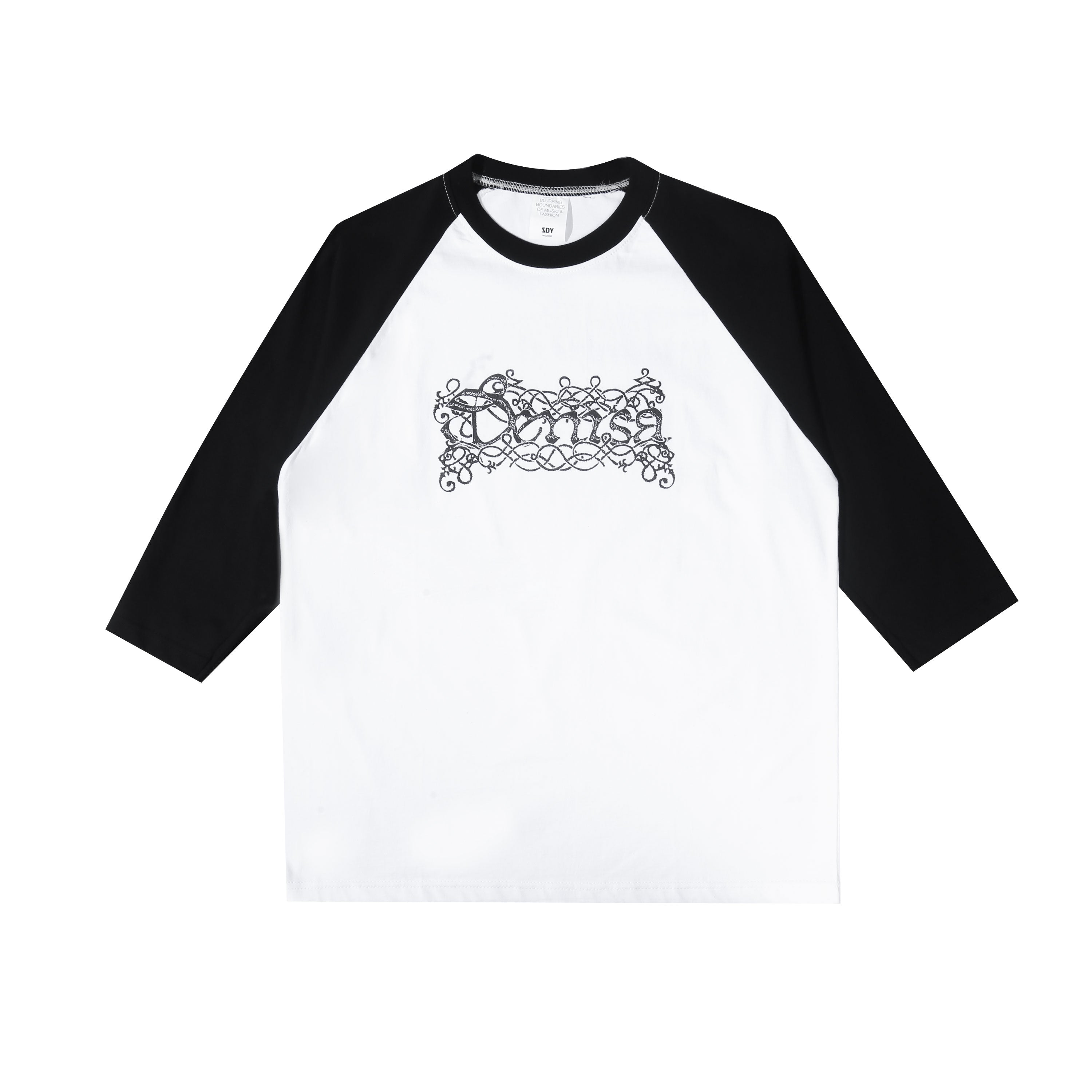 Denisa - Logotype - Raglan T-shirt - White