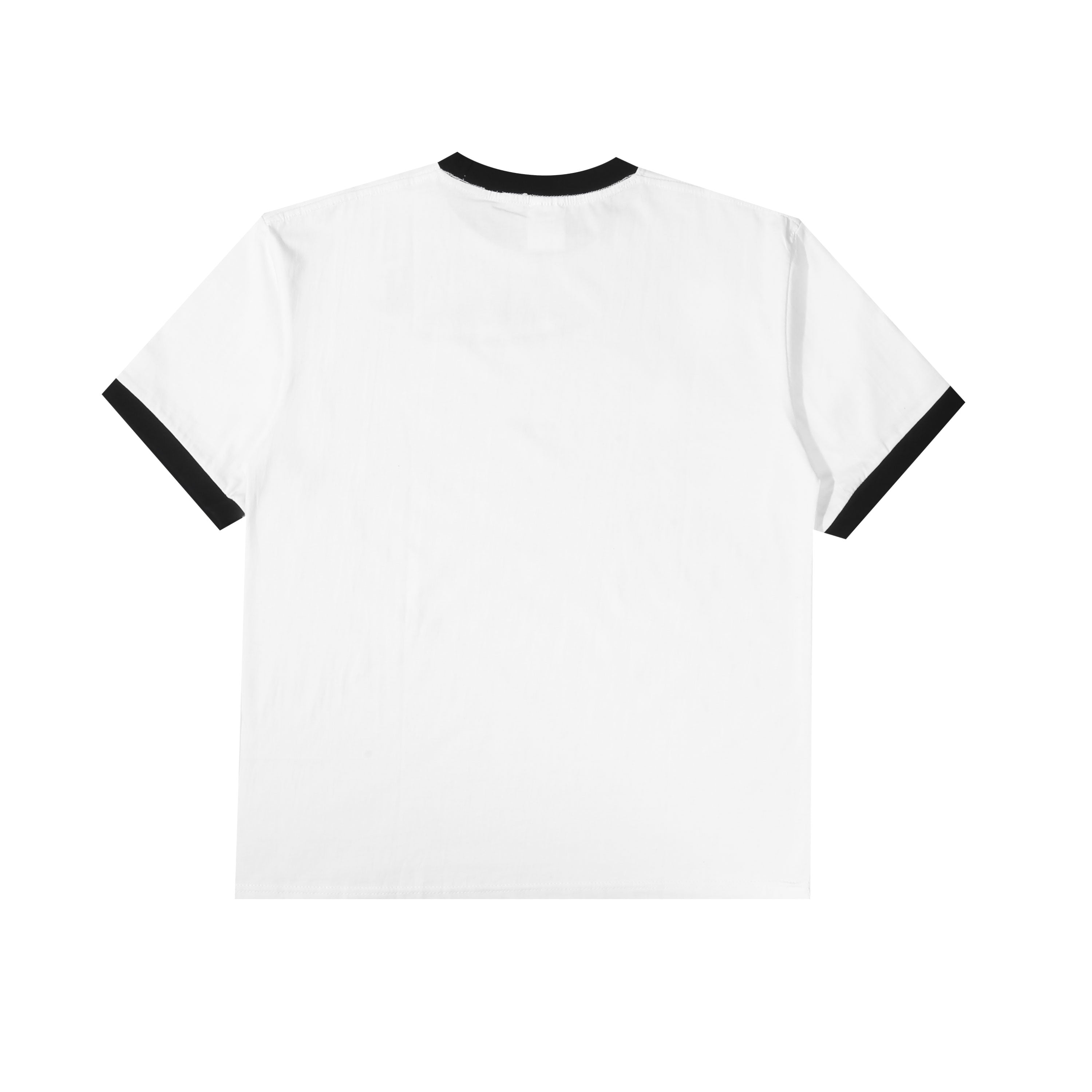 Milledenials - Logotype - Ringer T-shirt - White-2