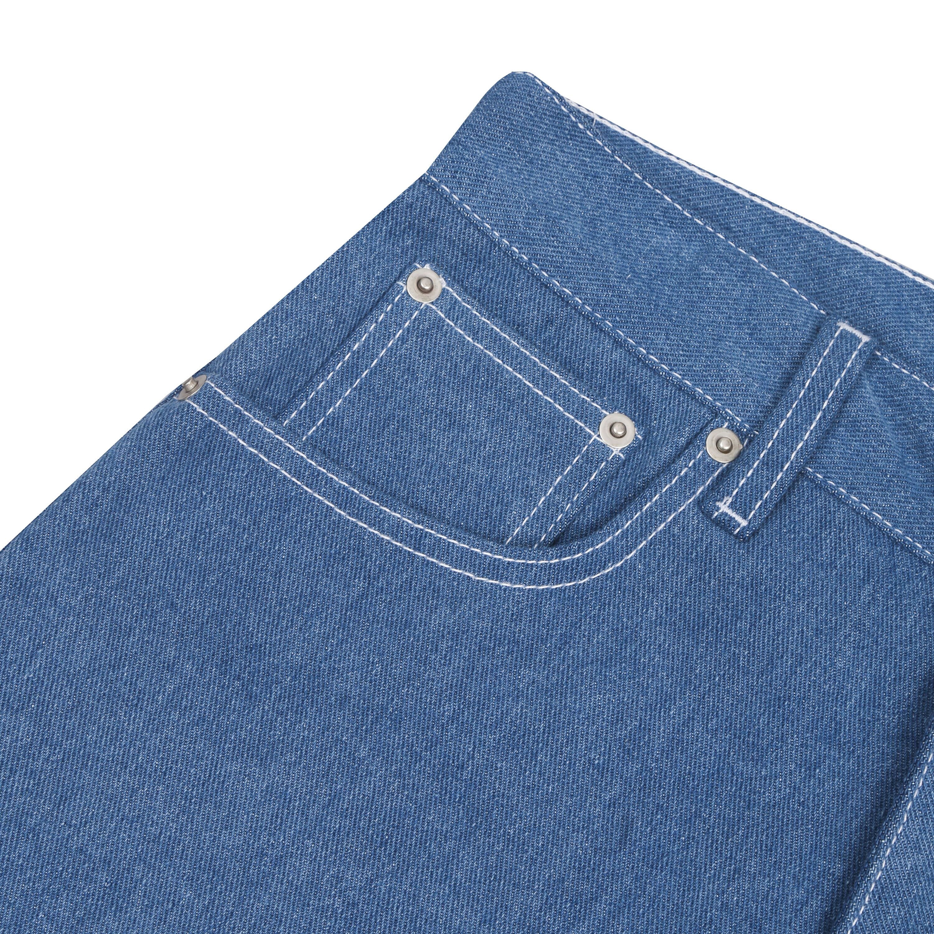 Milledenials - Loaded Dice - Jorts Jeans - Blue