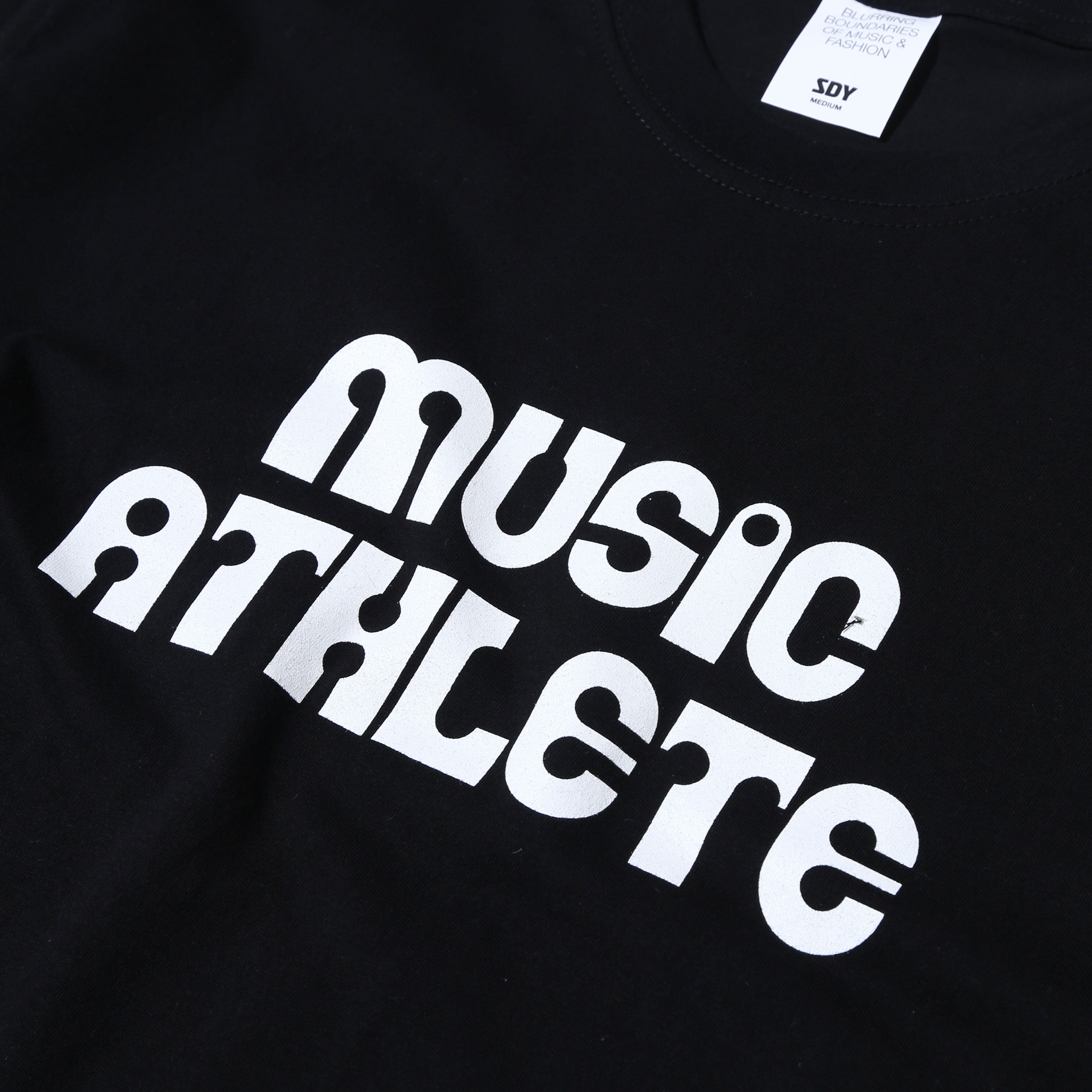 SDY - Music Athlete - T-Shirt - Black