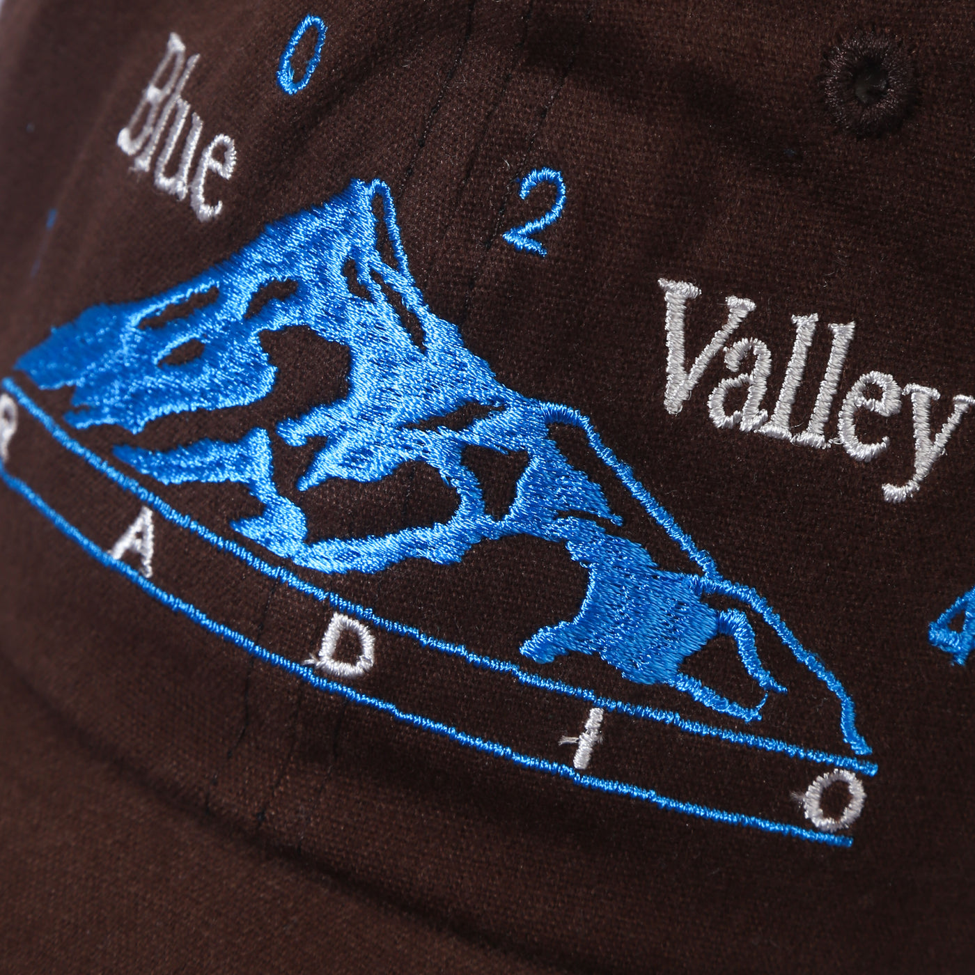 Hindia - Blue Valley Radio - Cap - Brown — size chart