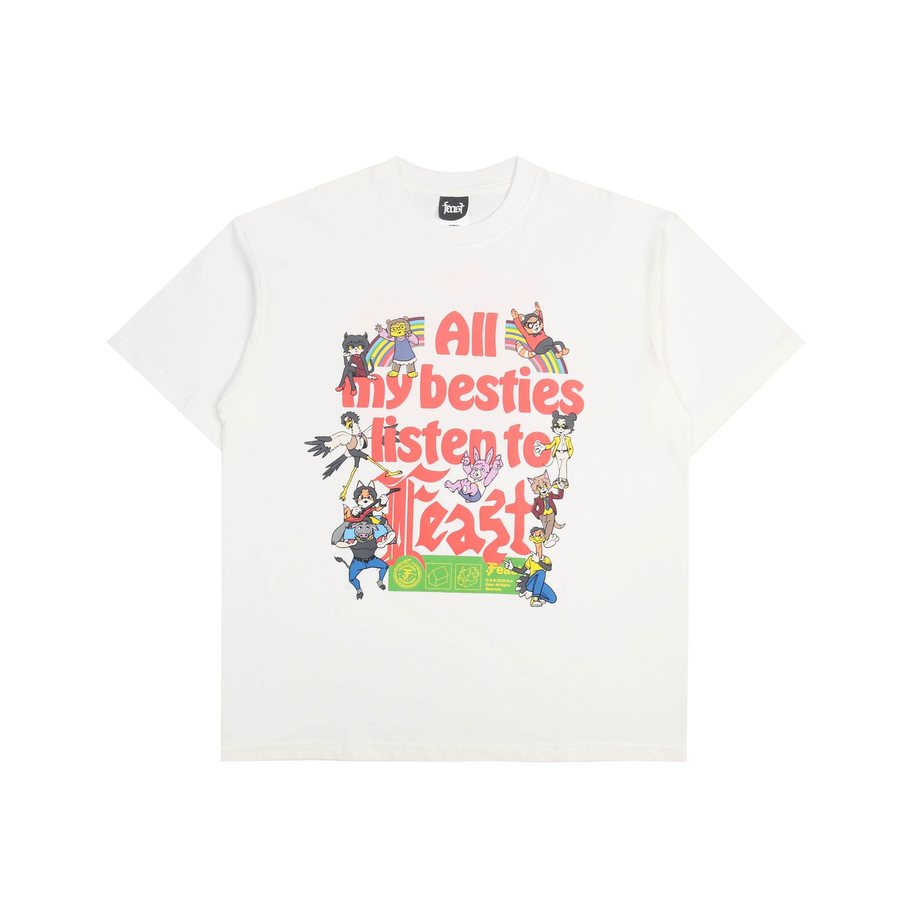 .Feast - FnB - T-shirt - White
