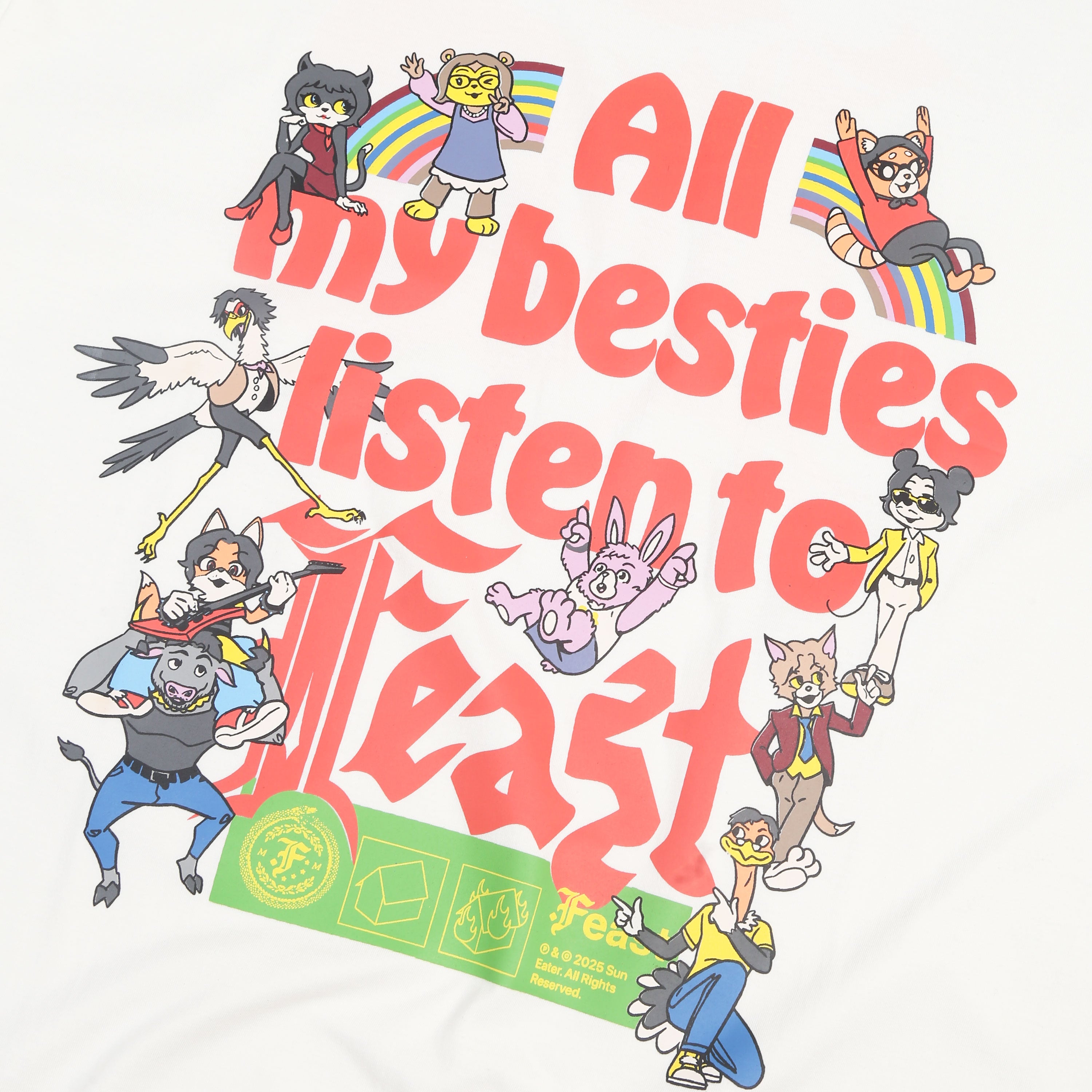 .Feast - FnB - T-shirt - White