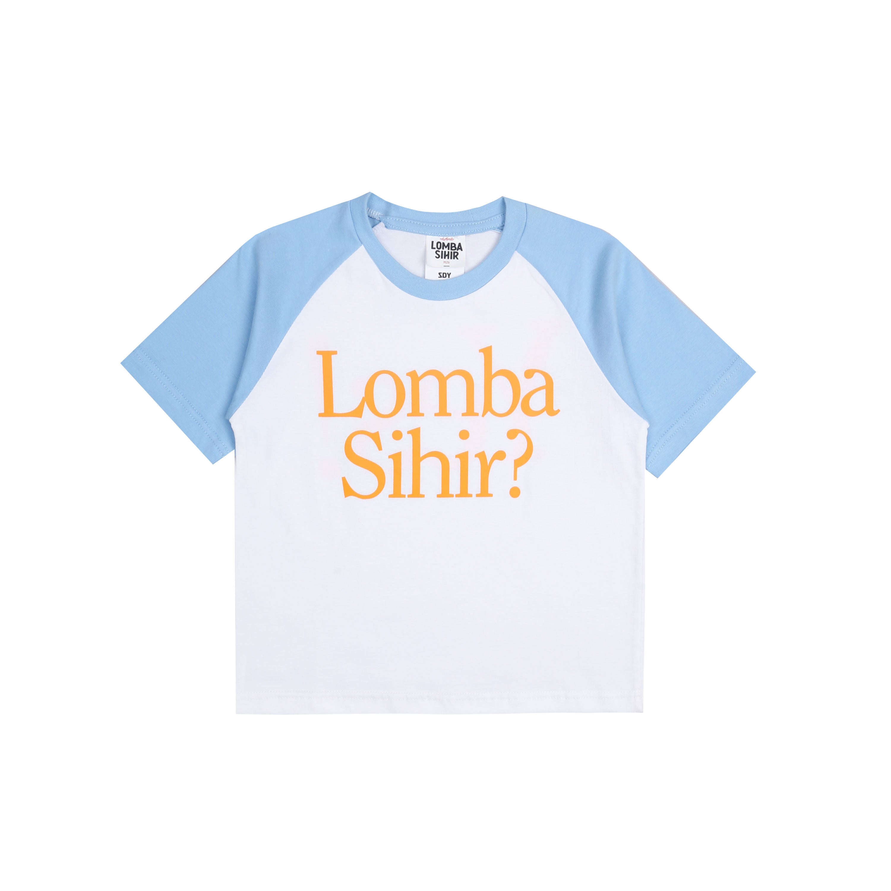 Lomba Sihir - Yes! - Kids Raglan T-shirt - White