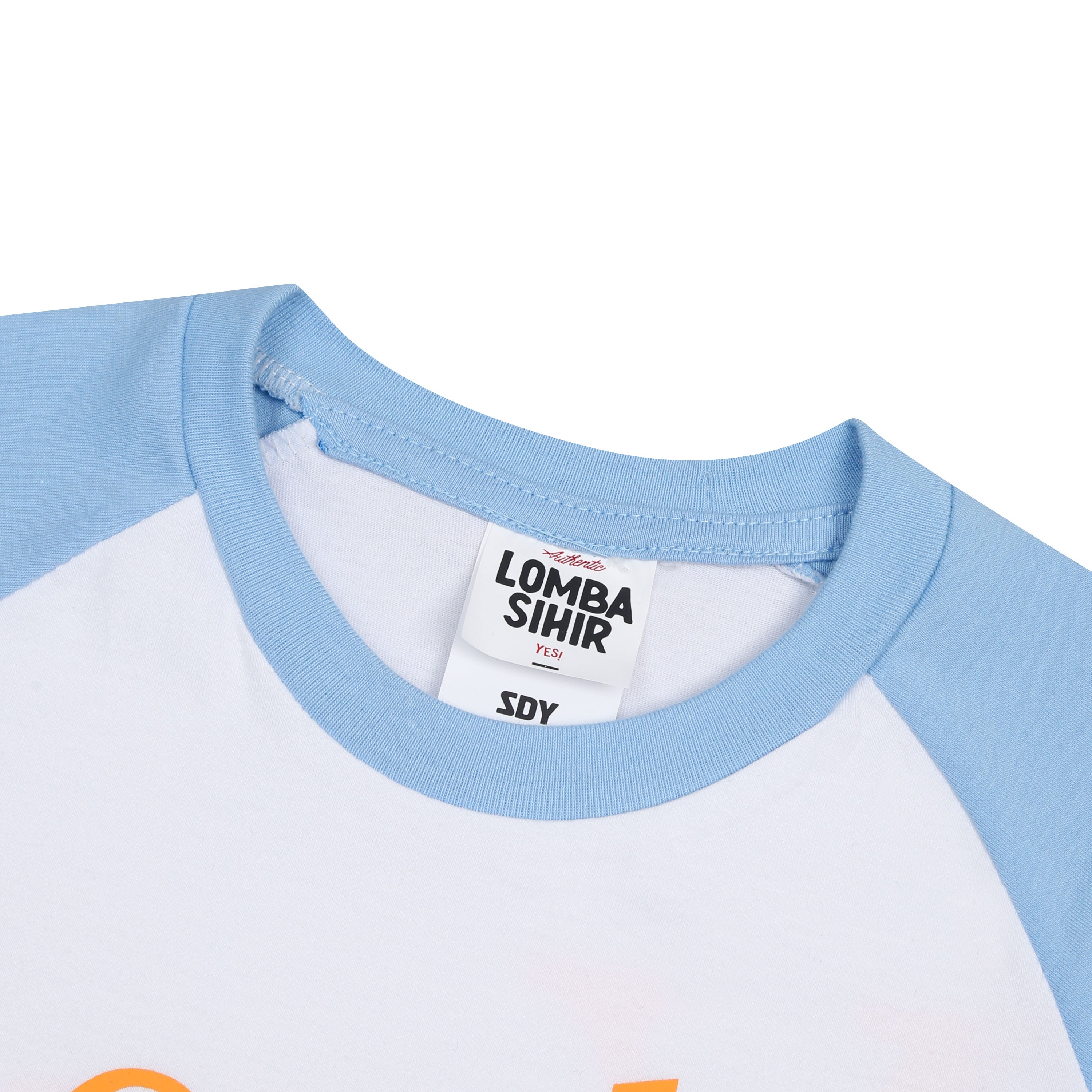 Lomba Sihir - Yes! - Kids Raglan T-shirt - White