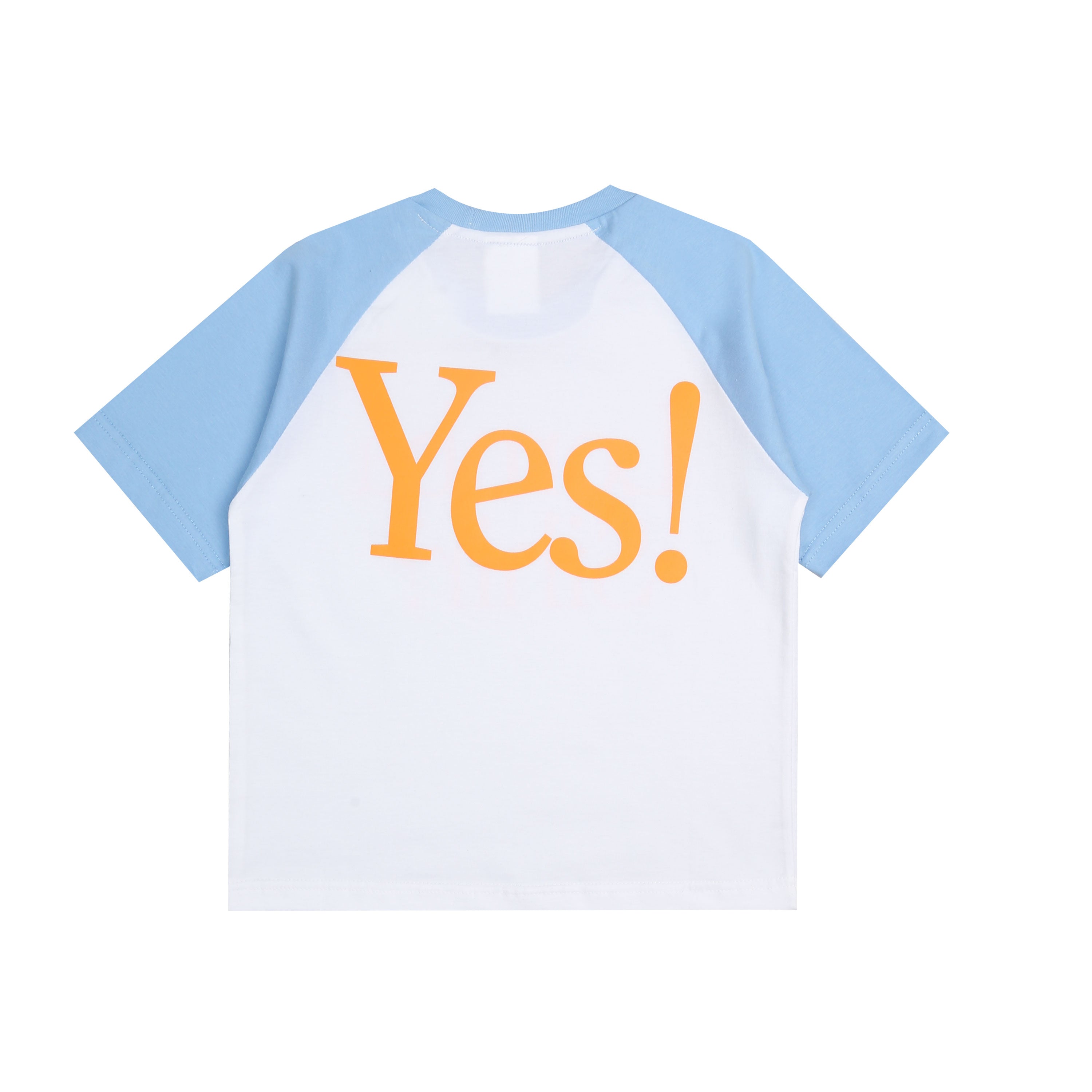 Lomba Sihir - Yes! - Kids Raglan T-shirt - White