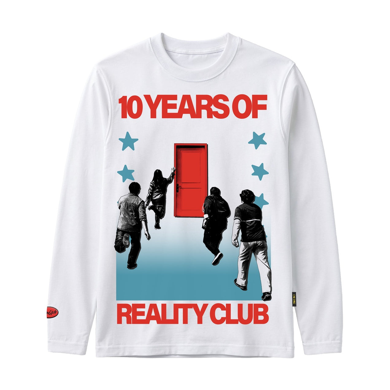 Reality Club - 10 Year Anniversary Longsleeve - T-shirt - White
