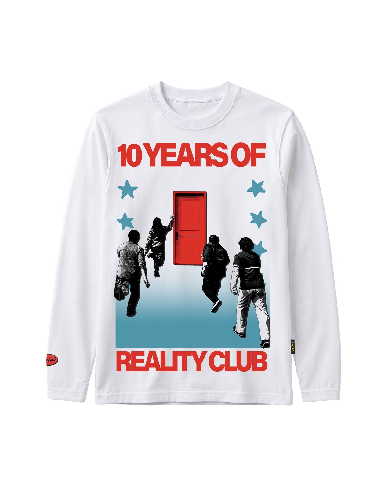 Reality Club - 10 Year Anniversary Longsleeve - T-shirt - White