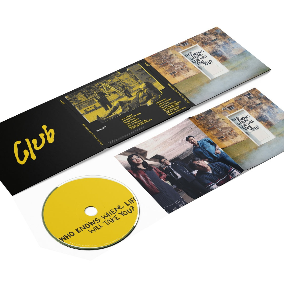 Reality Club - Who Knows Where Life Will Take You - CD