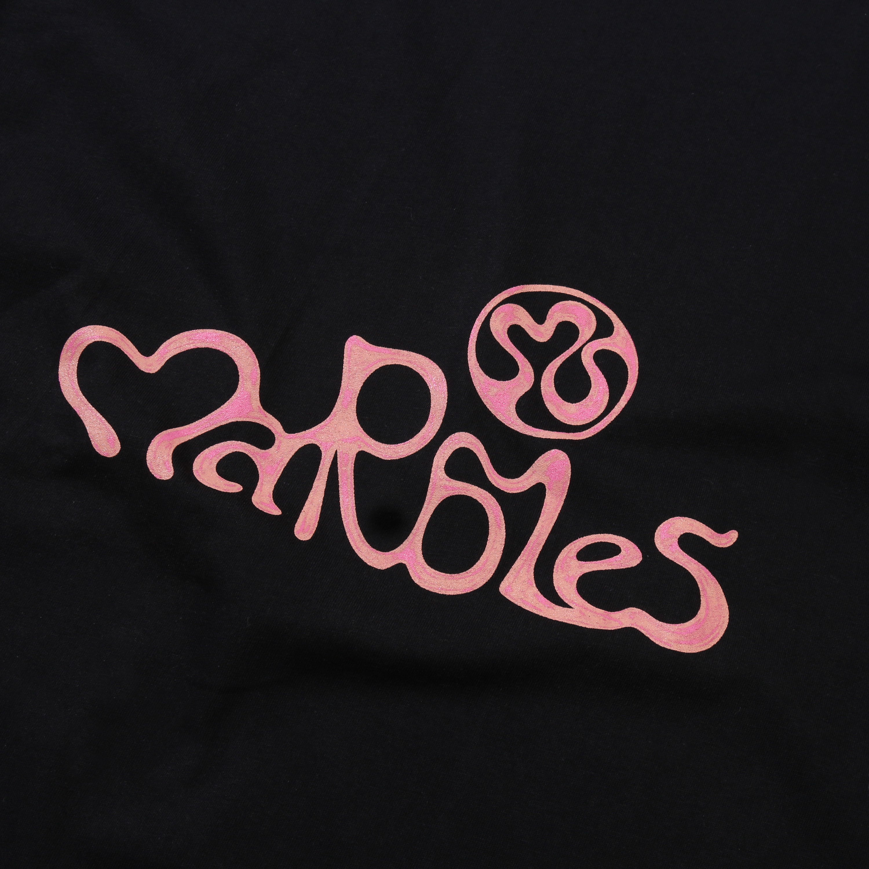 Marbles - Logotype - T-shirt - Black-3