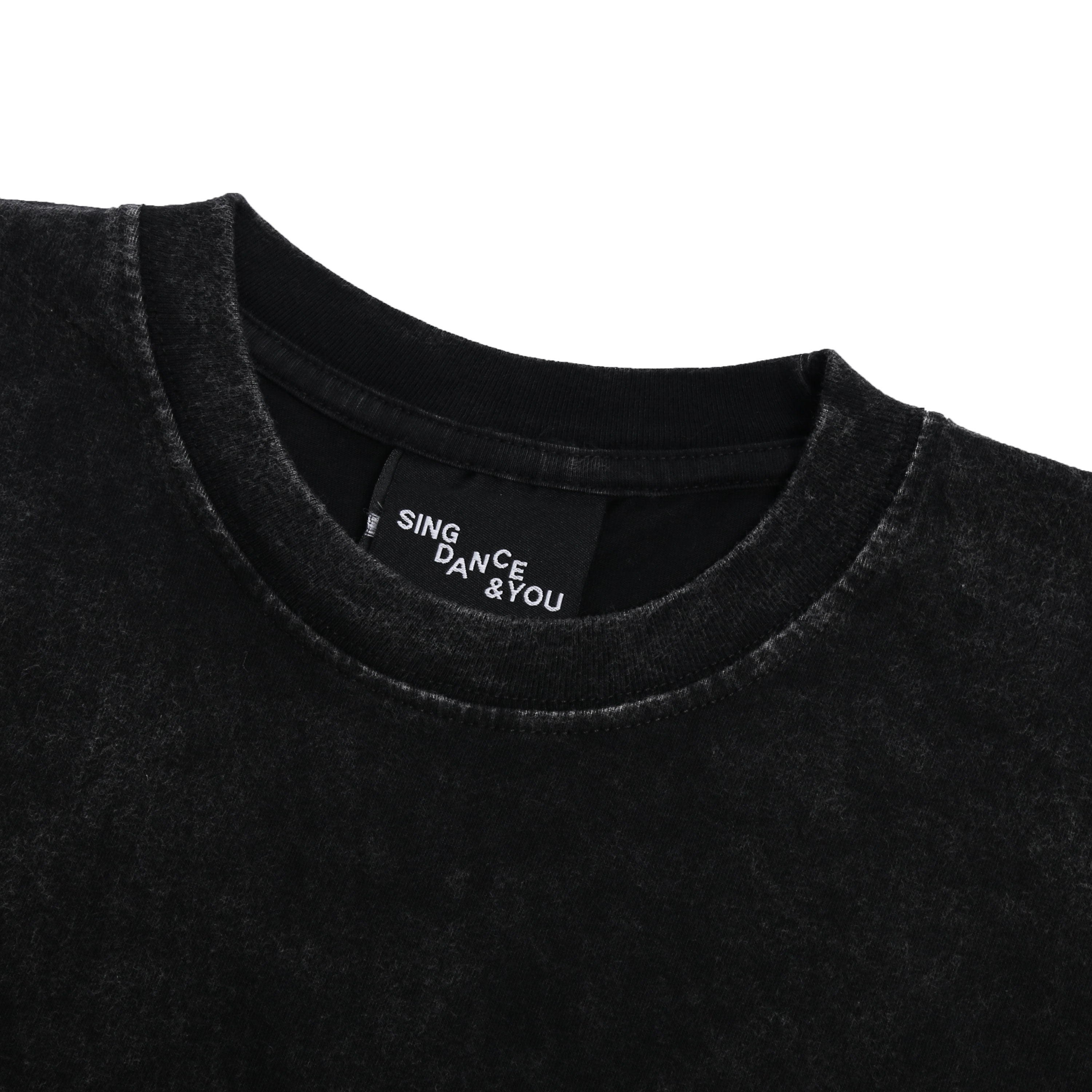 Isyana Sarasvati - Negative - T-Shirt - Regular Tee - Washed - Black-4