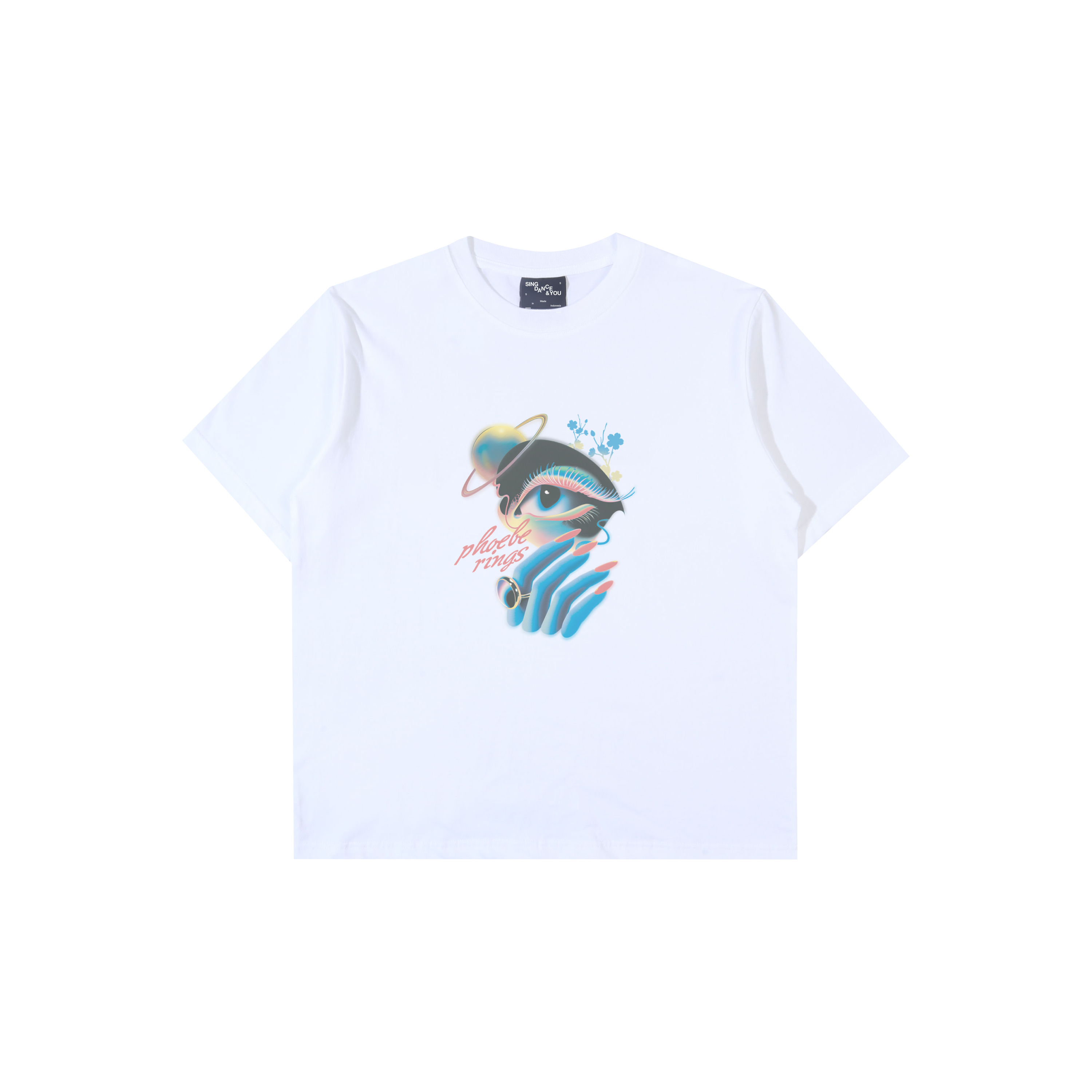 Phoebe Rings - General - T-shirt - White-1