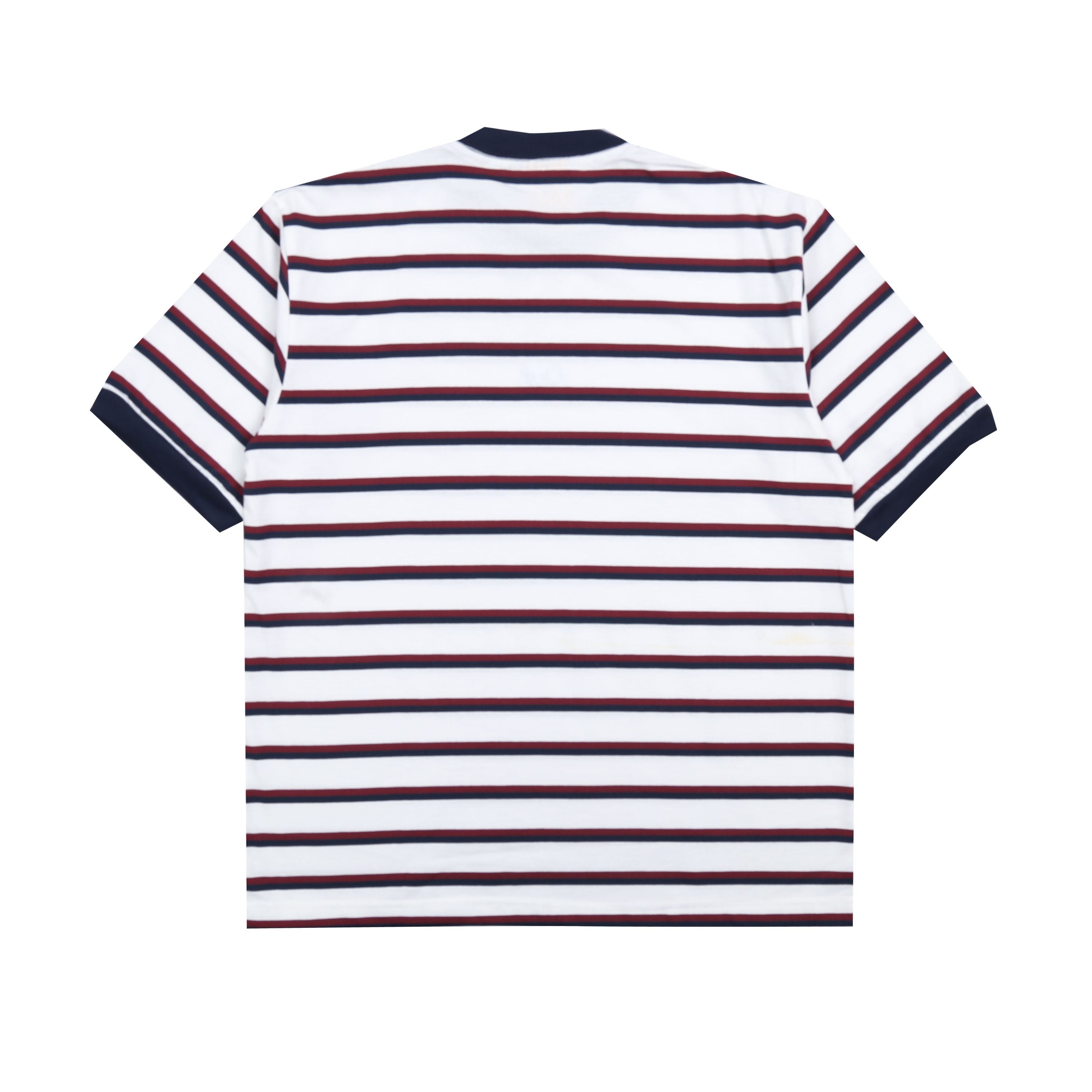 Reality Club - The Club Stripes - T-Shirt - Regular Tee - White-2