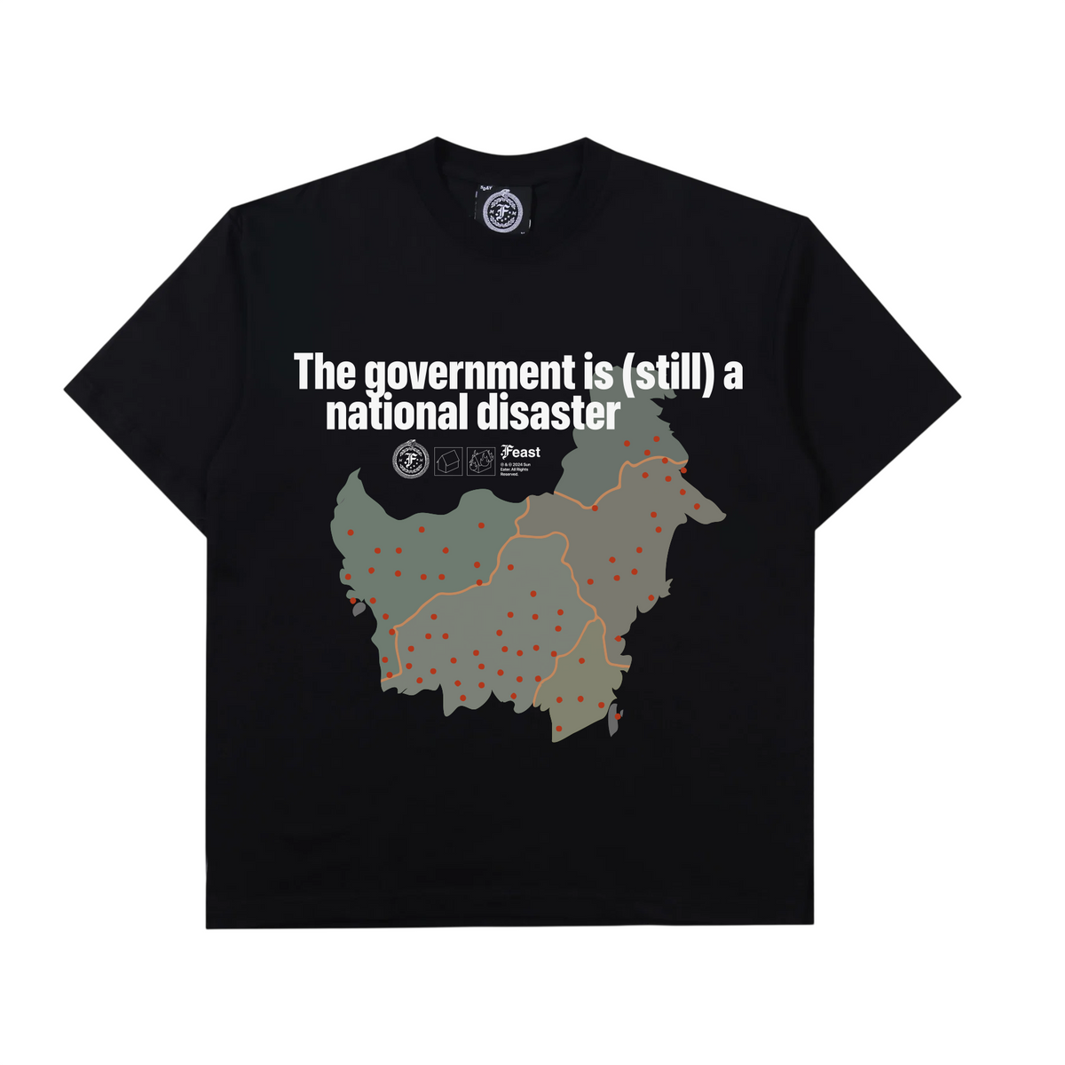 .Feast - Raising Rage into Aid Vol 2 - T-Shirt - Regular - Black