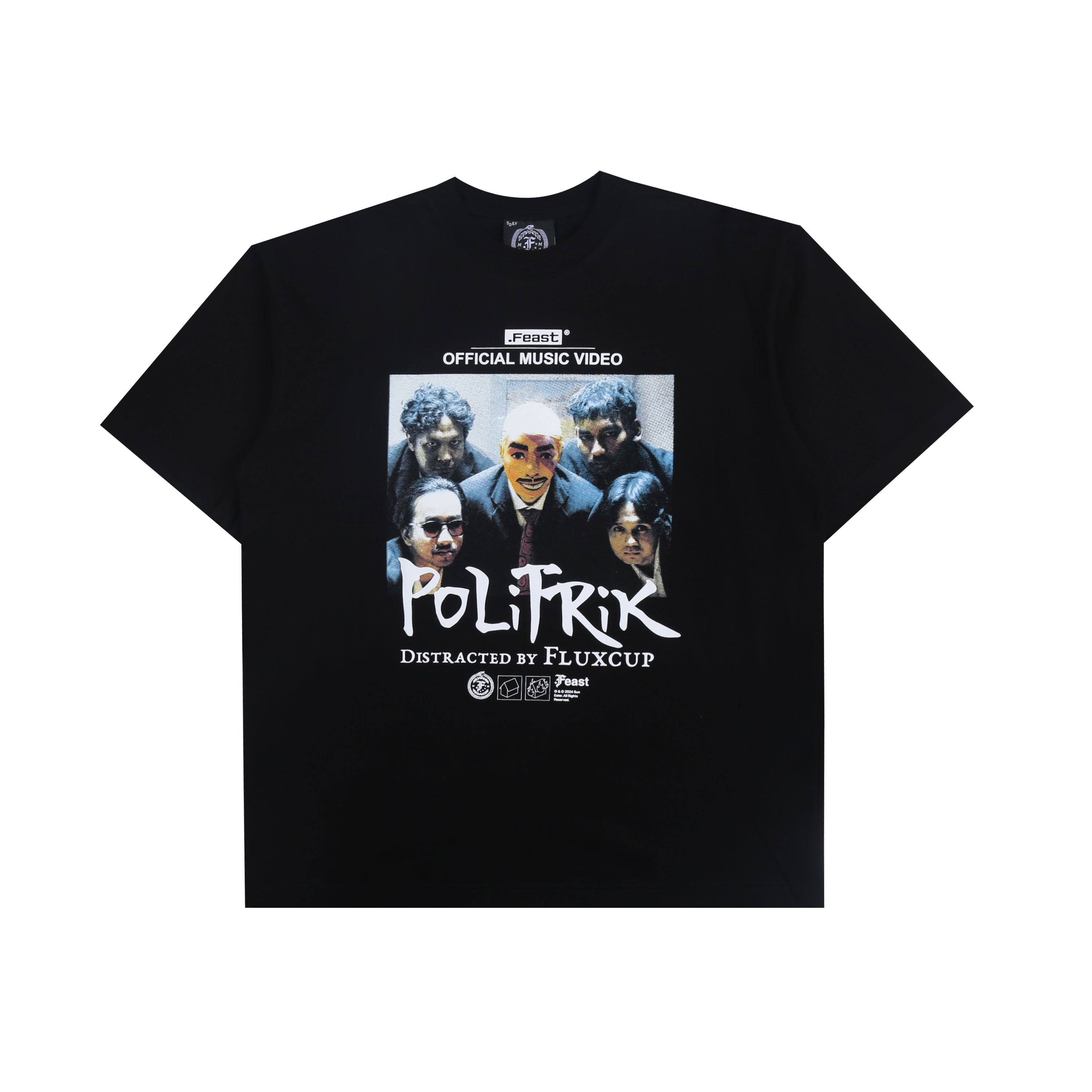 .Feast - Politrik MV - T-shirt - Black