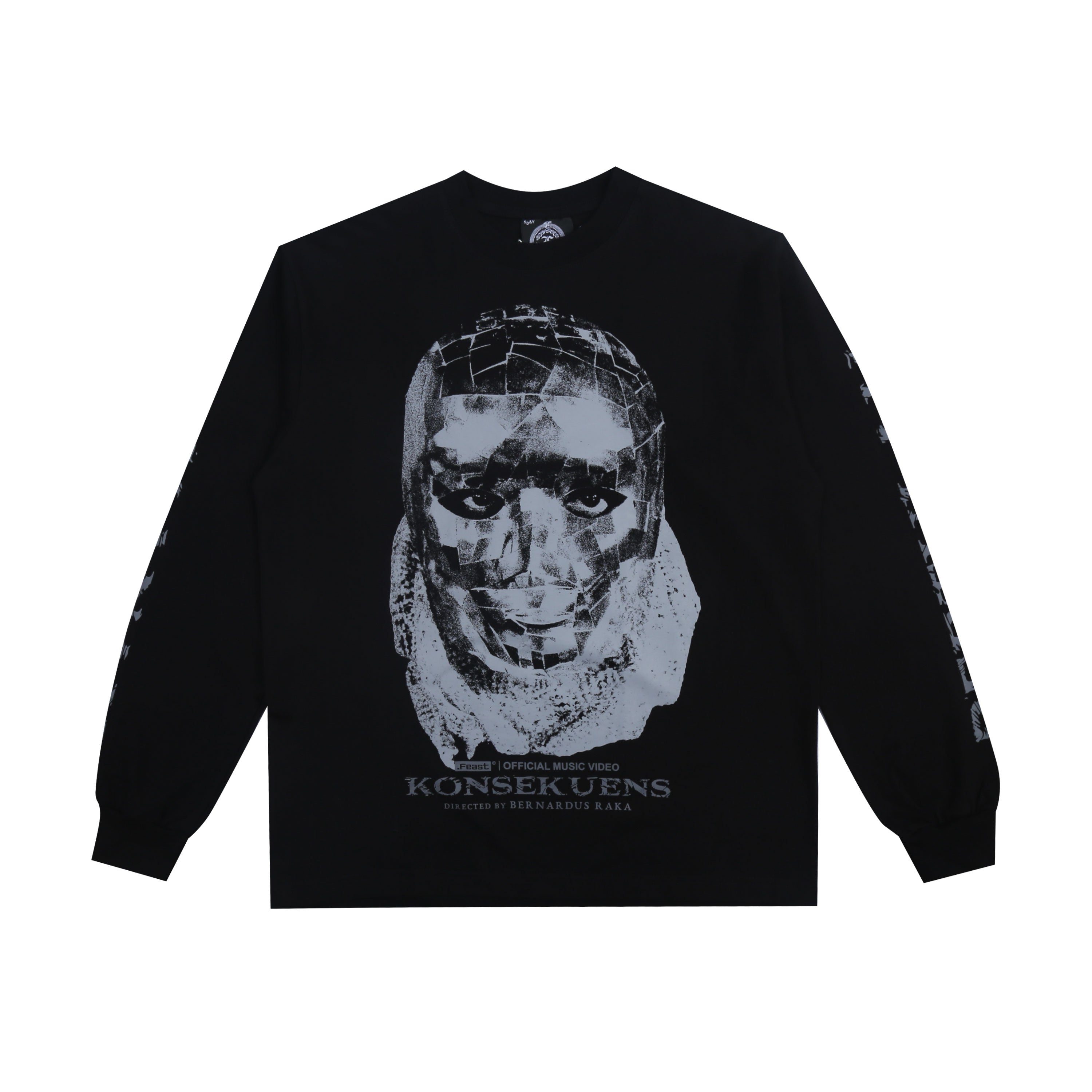 Feast - Konsekuens MV Longsleeve - T-shirt - Black – Sing, Dance & You