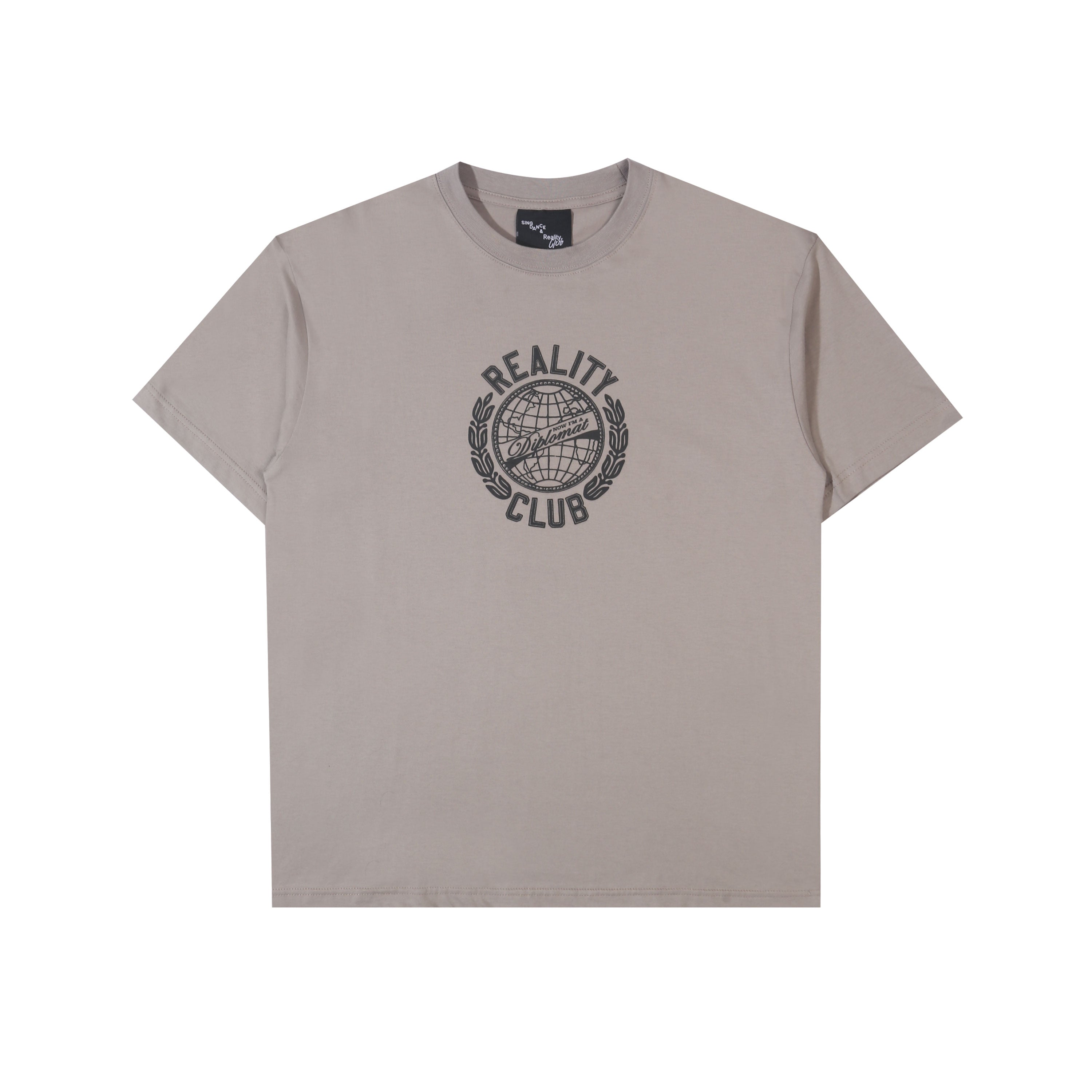 Reality Club - Diplomat - T-shirt - Grey