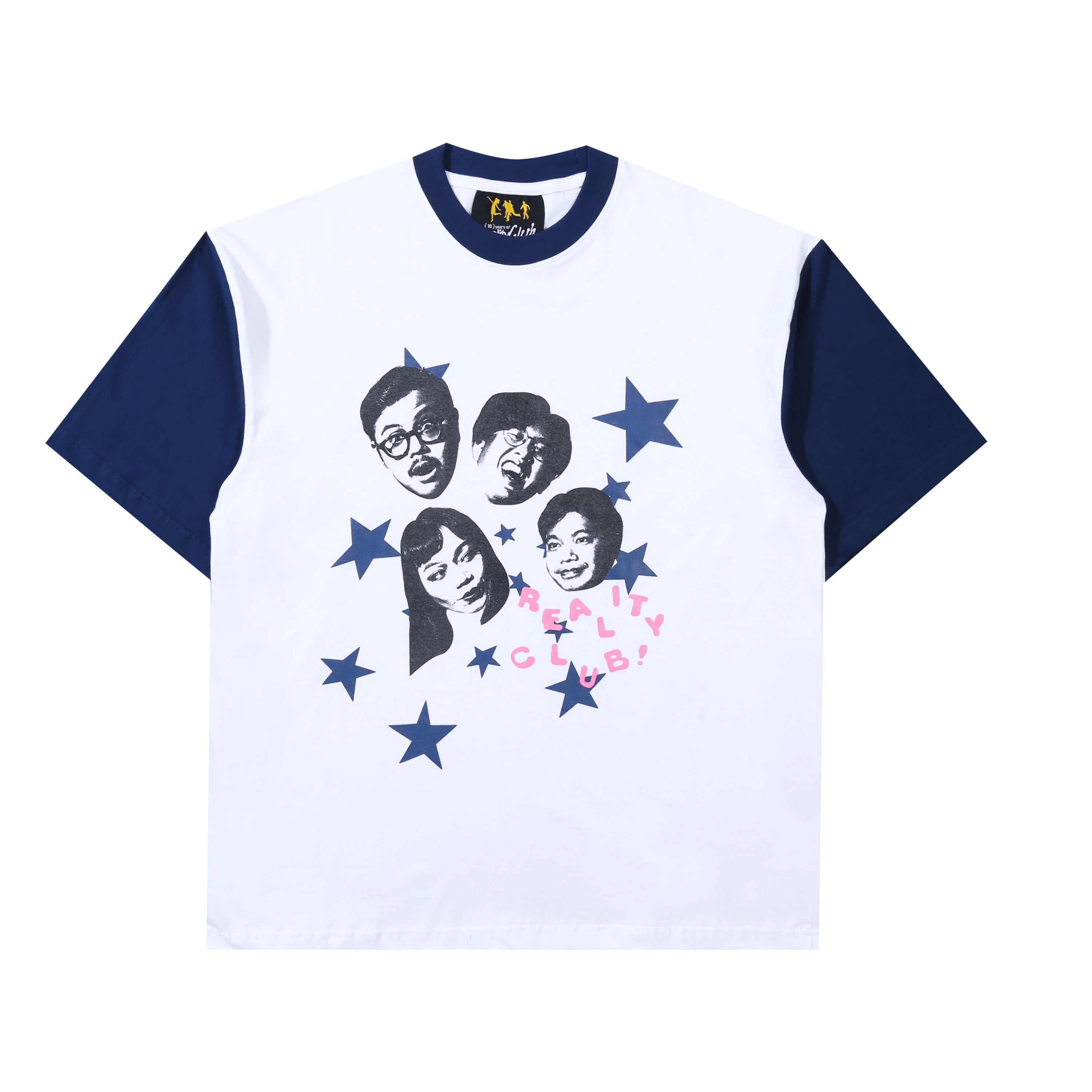 Reality Club - Smile! - Raglan T-shirt - White-1