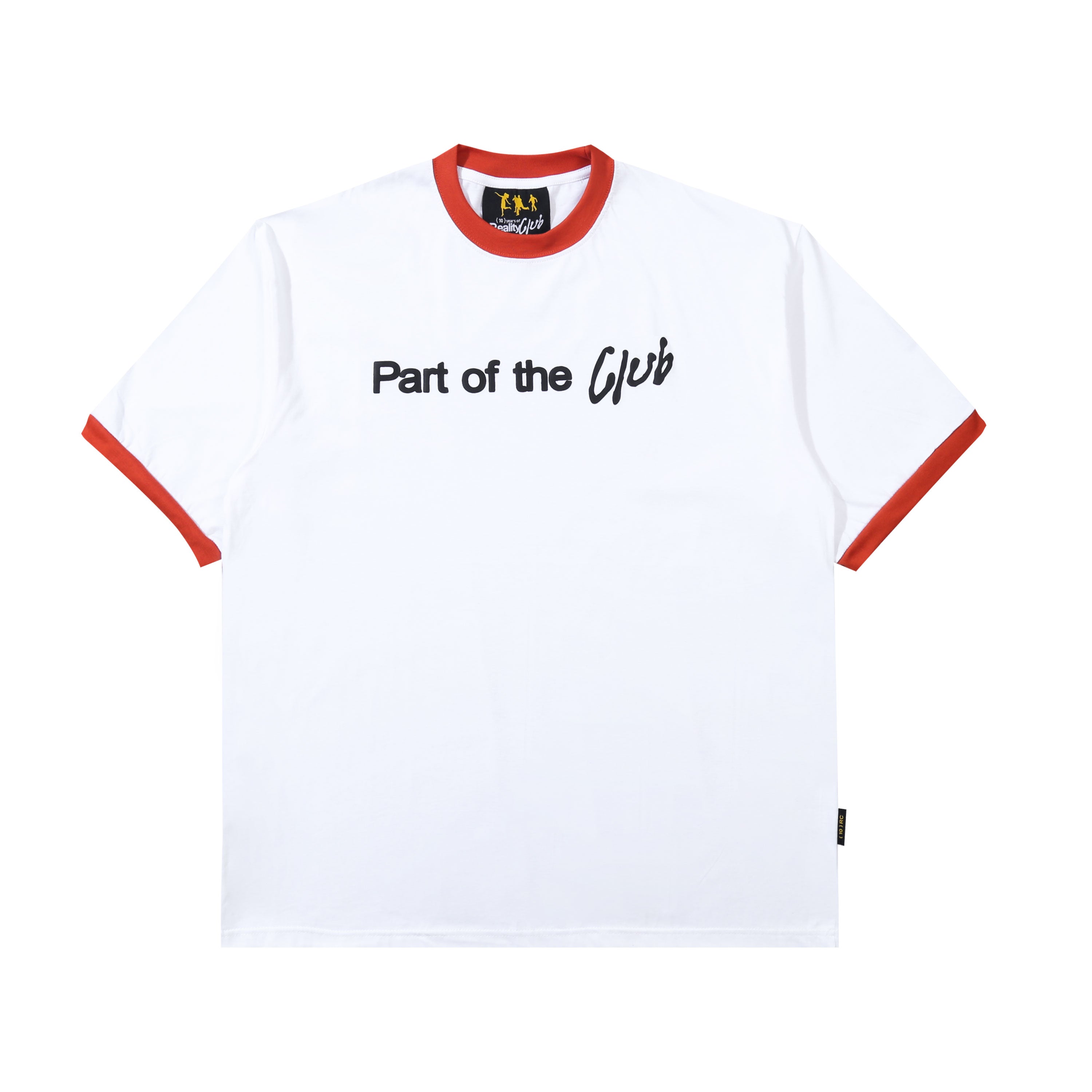 Reality Club - The Club - Ringer T-shirt - White-1