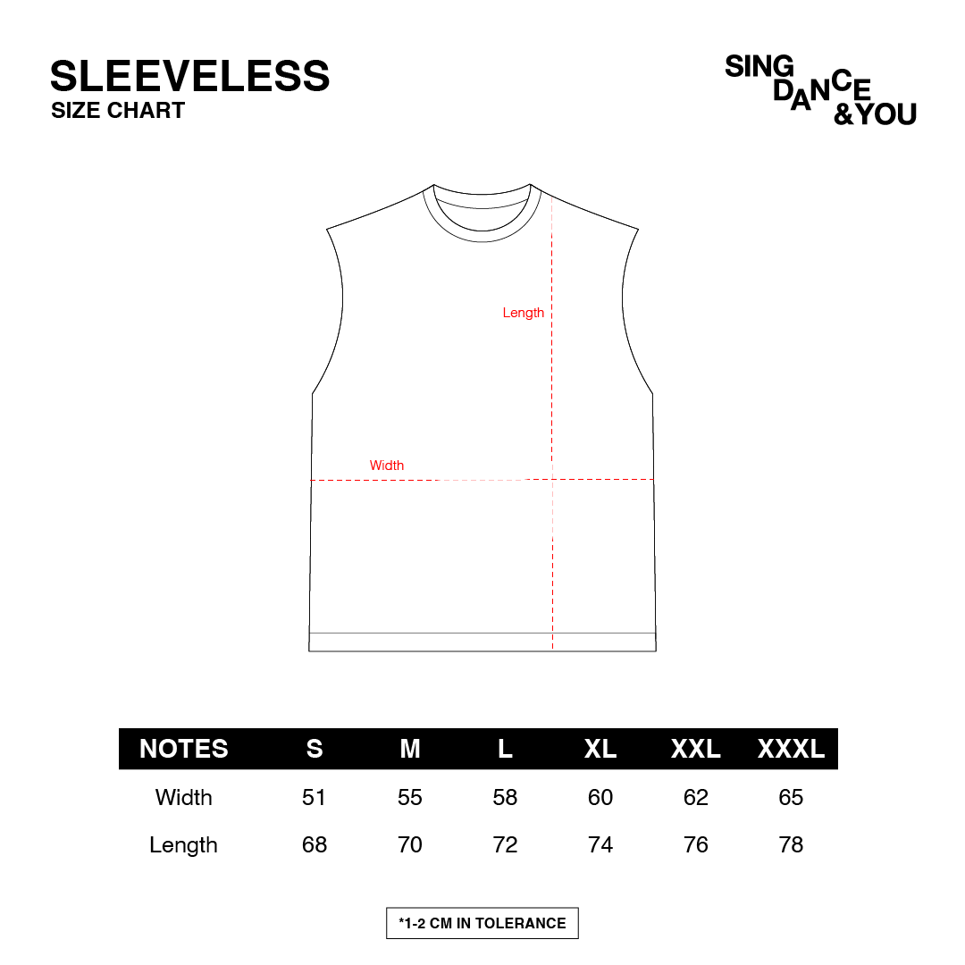 Denisa - Caligraphic - T-Shirt - Sleveless-5