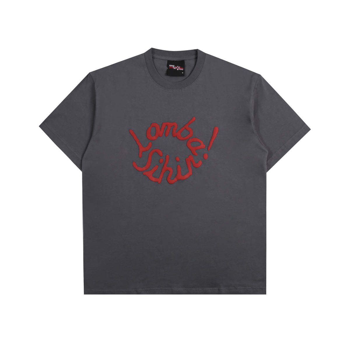 Lomba Sihir - Handwritten - T-Shirt - Regular Tee - Puff Sablon - Grey