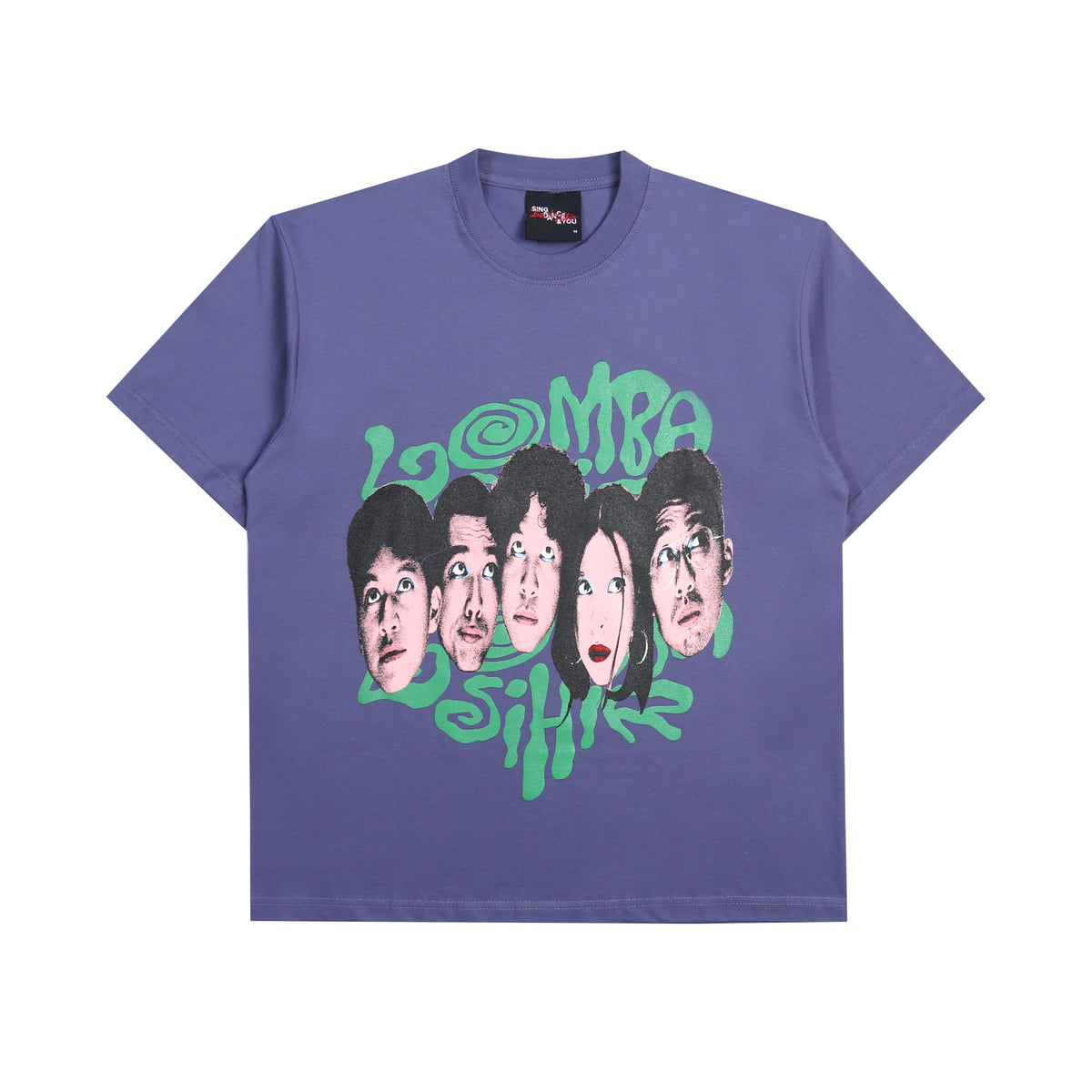 Lomba Sihir - Stretch Face - T-Shirt - Regular Tee - Purple