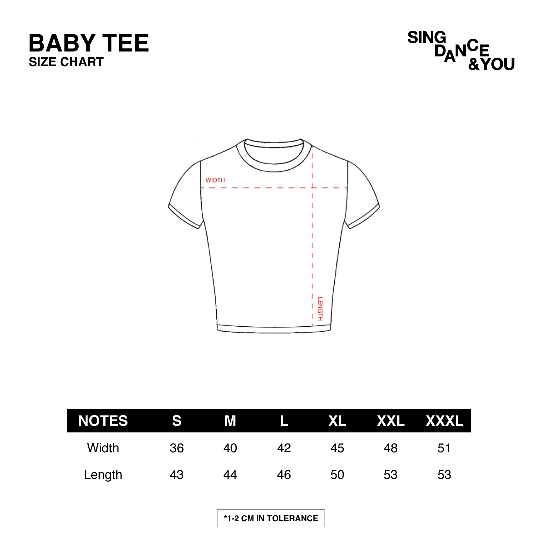 Salon RnB - Logo Tee - T-Shirt - Baby Tee - White-3